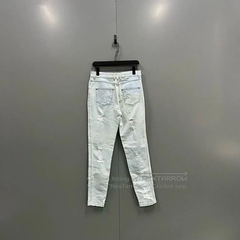Balmain balmain distressed light wash jeans size 40. Size US 31 - 2 Thumbnail