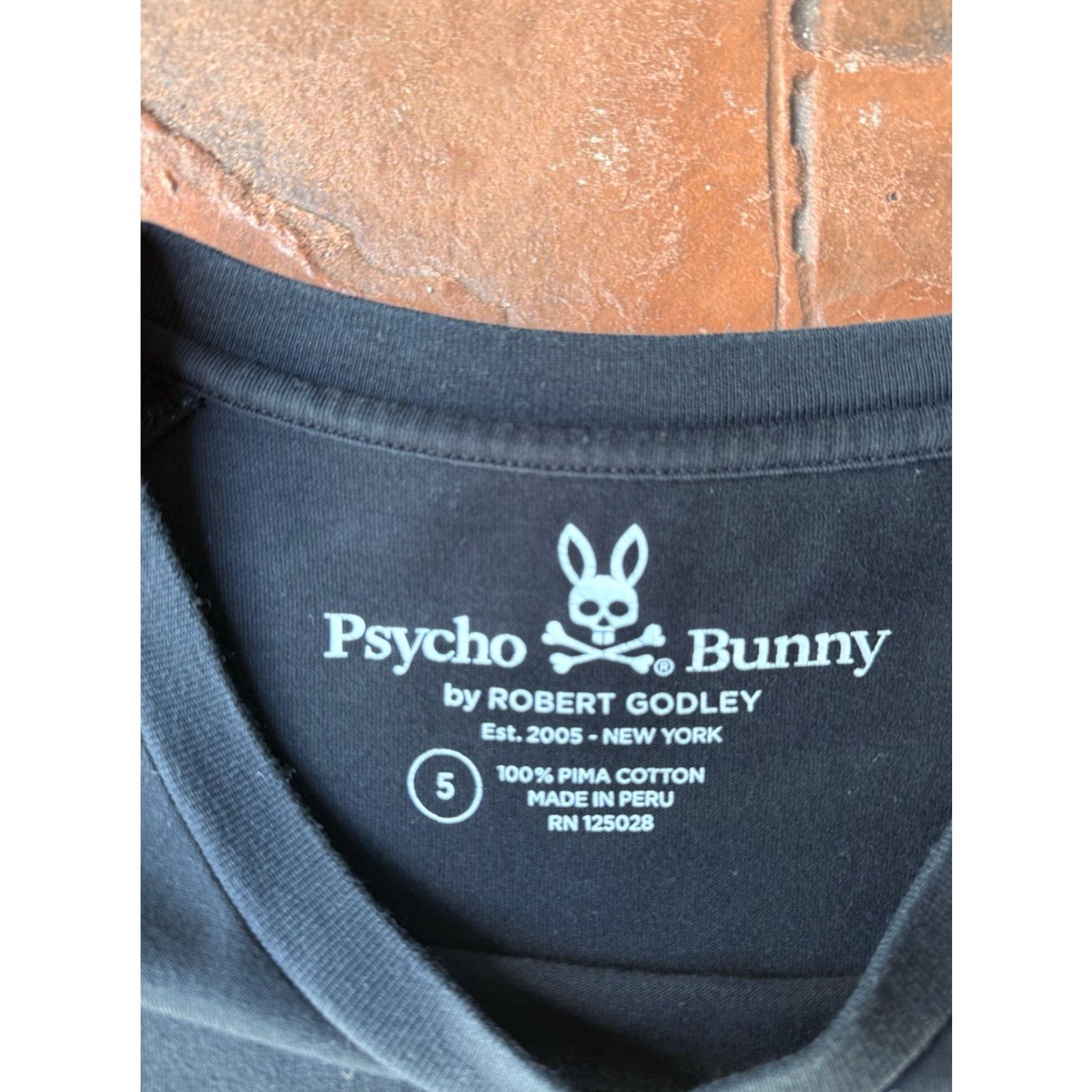 Psycho Bunny Psycho Bunny Mischief Long Sleeve Graphic T-Shirt Men’s 5 Black Size US S / EU 44-46 / 1 - 2 Thumbnail