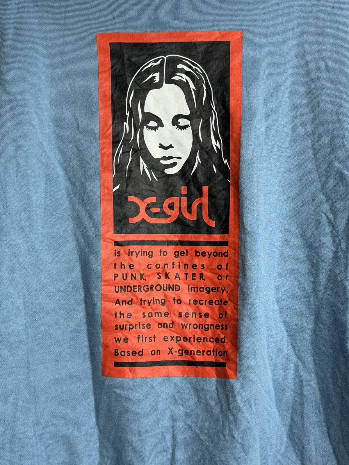 Hysteric Glamour × Japanese Brand Japanese Hoodie X Girl Hysteric Styled Size US L / EU 52-54 / 3 - 6 Thumbnail