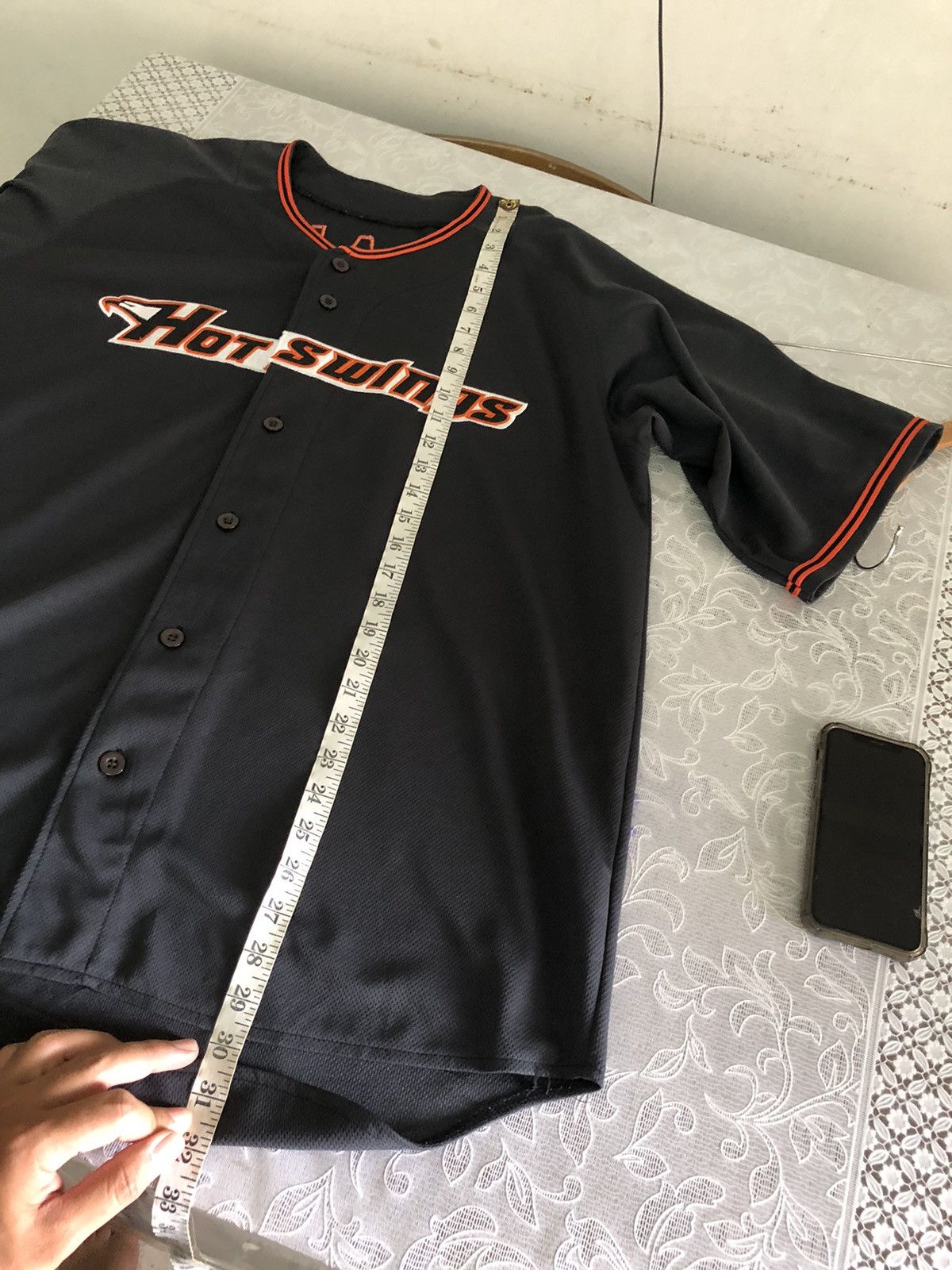 MLB Hot Swings Baseball Clup "JJANG" MLB Jersey HipHop Size US XXL / EU 58 / 5 - 13 Thumbnail