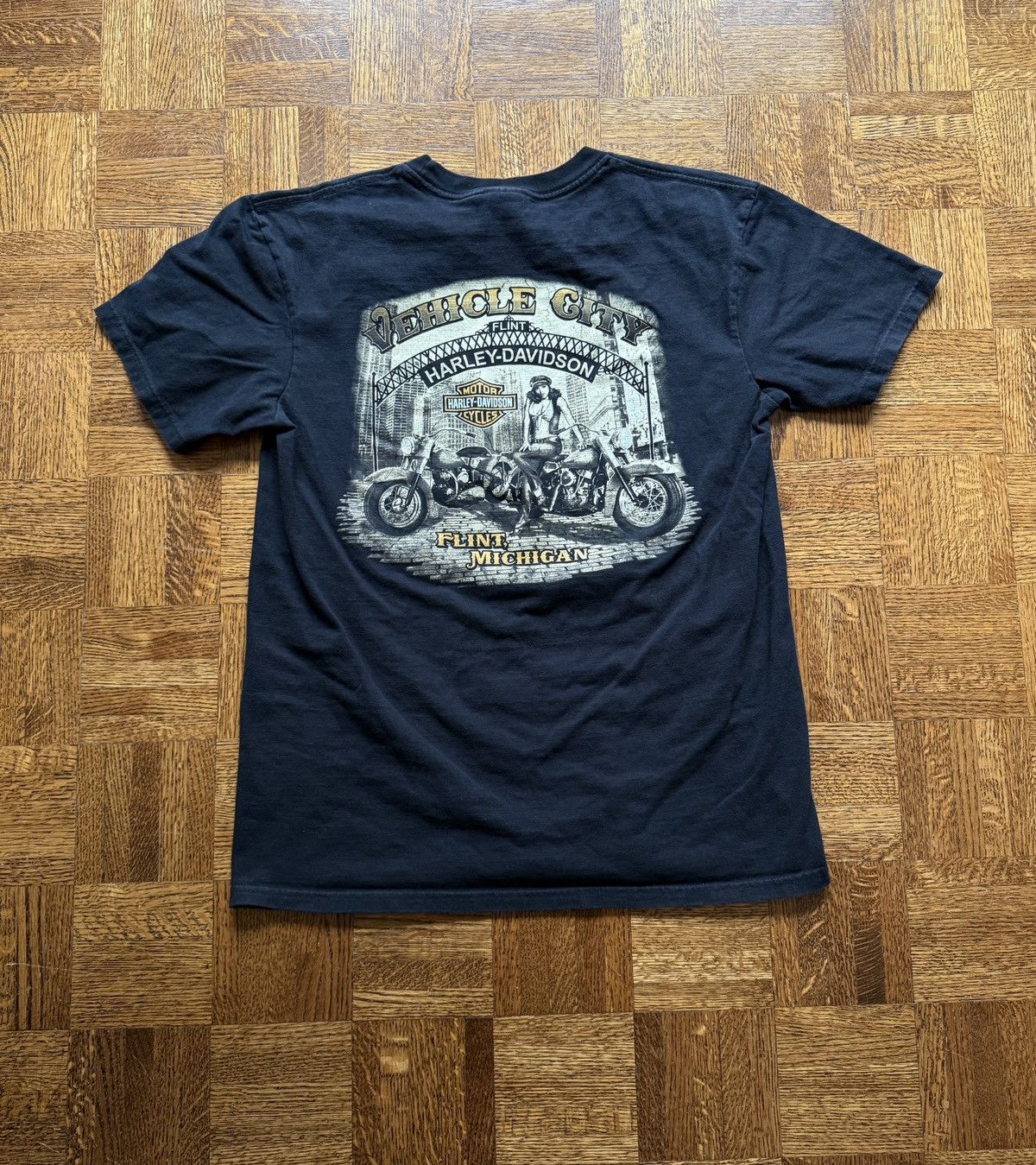 Harley Davidson × Vintage Vintage Y2K Harley Davidson Ride a Legend Graphic Tee Size US L / EU 52-54 / 3 - 2 Thumbnail