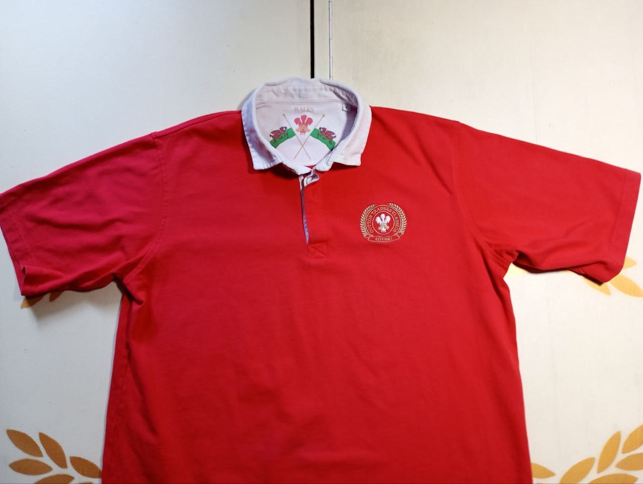 Cotton Traders × Vintage Cotton Traders Wales Rugby Shirt Vintage Size US L / EU 52-54 / 3 - 4 Thumbnail