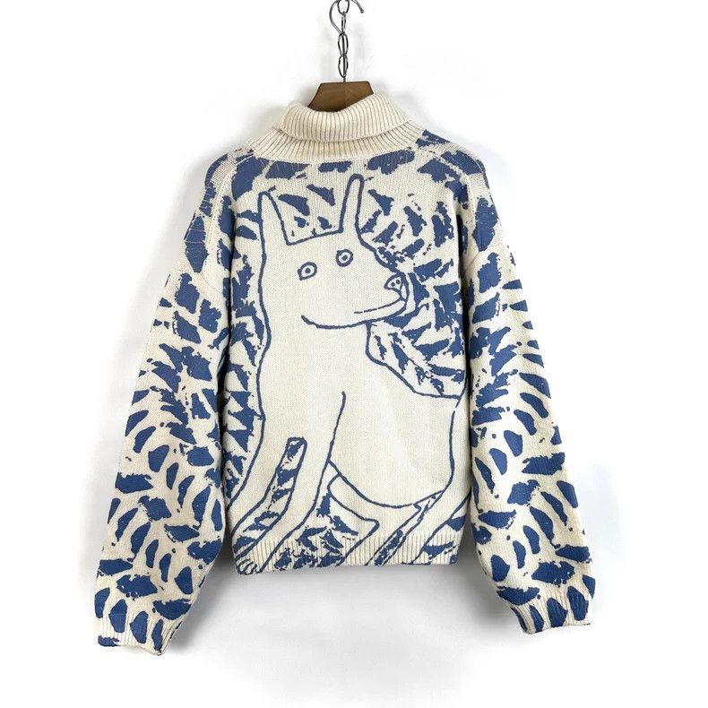 Dior Dior 25 Spring and Summer Men's and Women's Knitted Printe Size US XXL / EU 58 / 5 - 2 Thumbnail