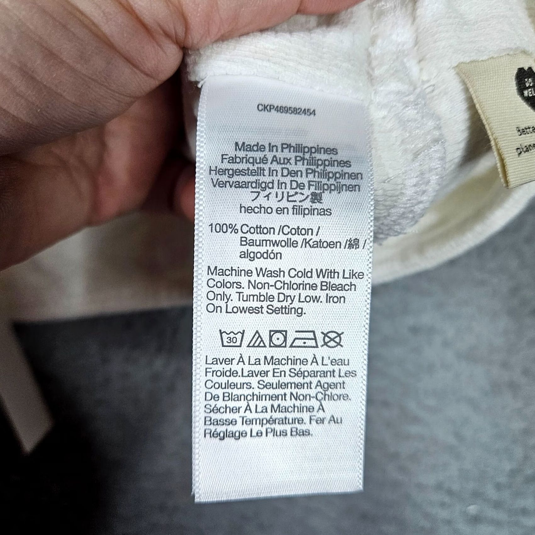 Madewell Madewell Tank Cropped Cotton Blend White XS Sleeveless V-Neck Shirt Womens Size XS New Size XS / US 0-2 / IT 36-38 - 5 Thumbnail