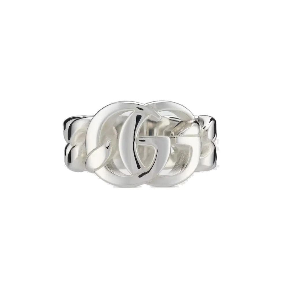 Gucci oc11z0126 Size: 13 / Marmont ring In Silver Size ONE SIZE - 1 Thumbnail