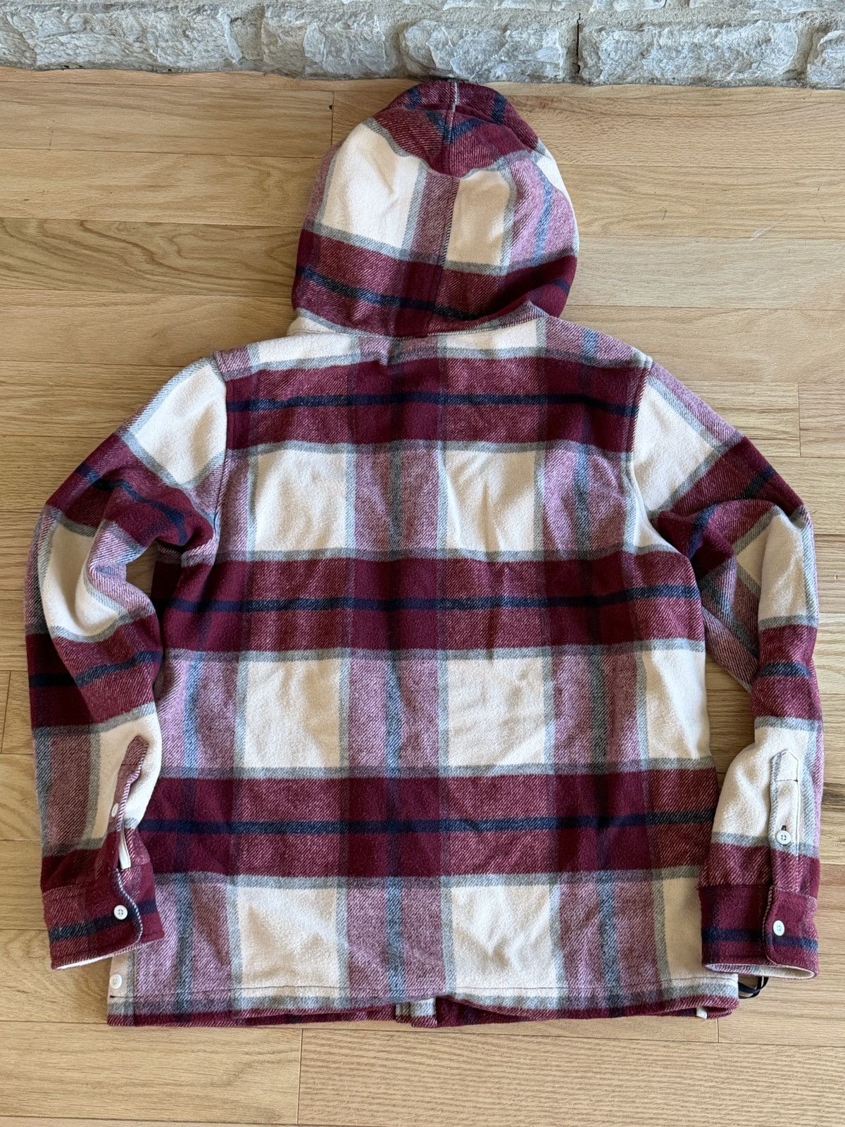 Kith Kith Plaid Hooded Ginza Shirt Sz M Size US M / EU 48-50 / 2 - 2 Thumbnail