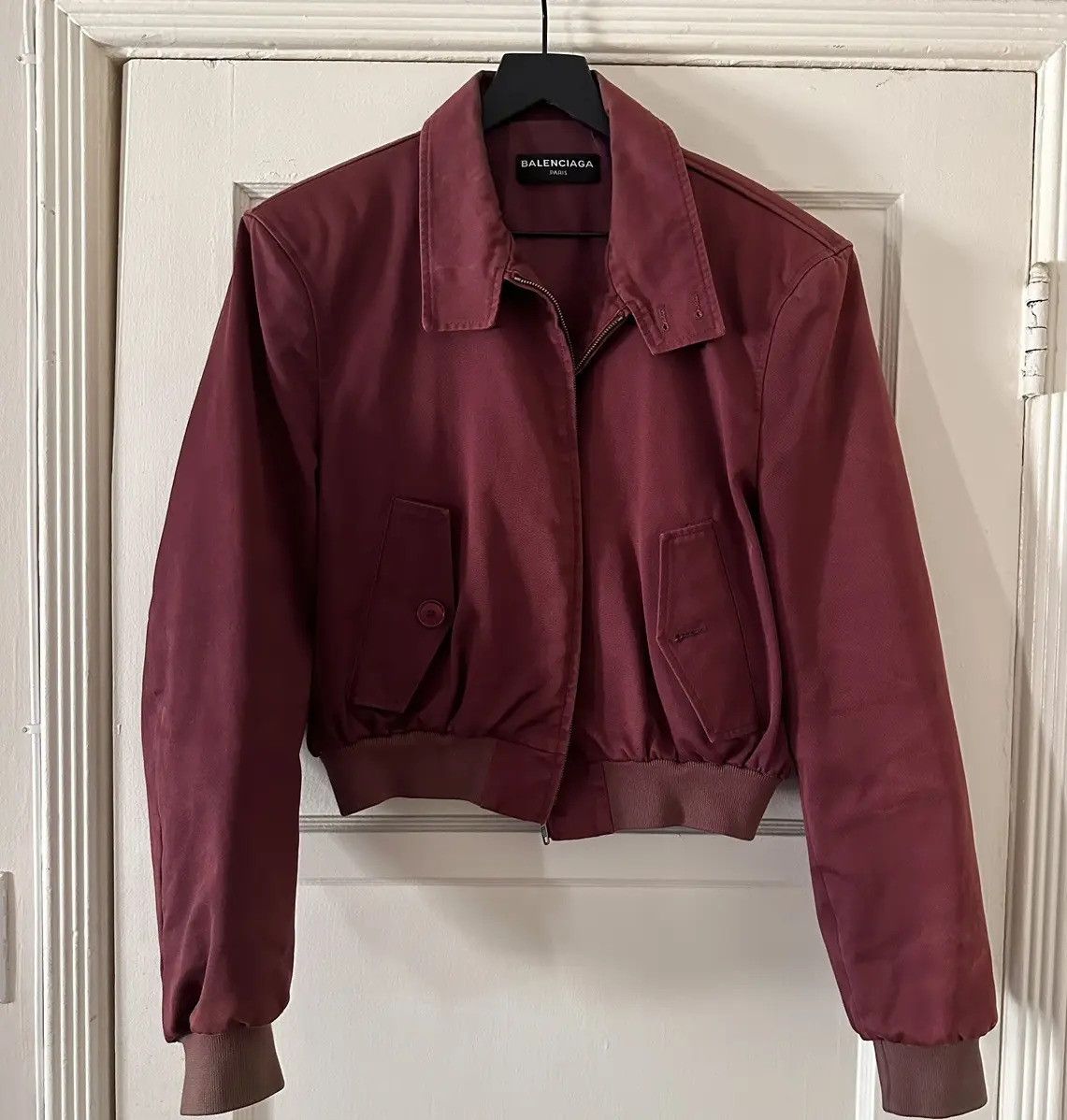 Balenciaga Cropped Balenciaga Jacket Size US L / EU 52-54 / 3 - 1 Thumbnail