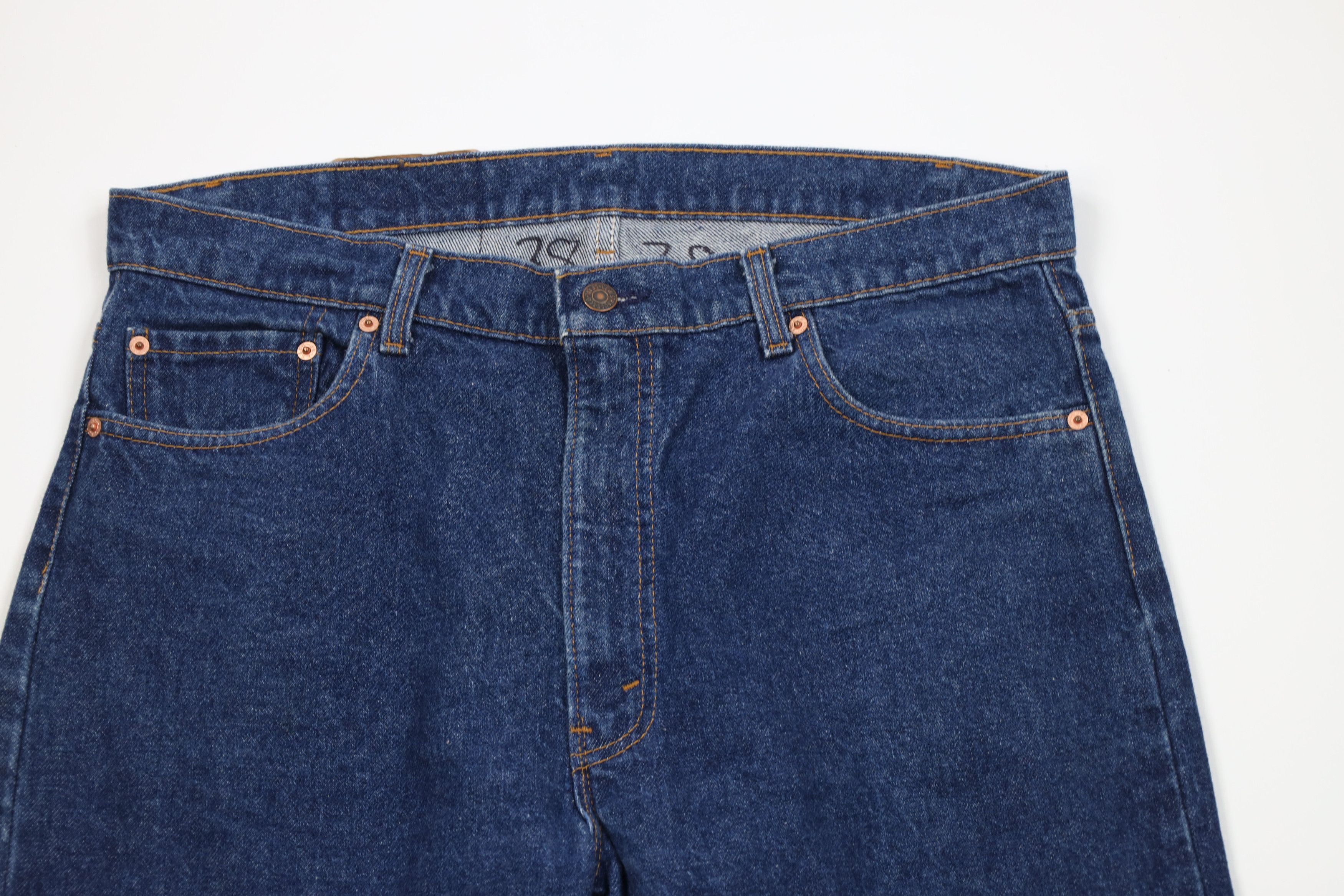 Levi's Vintage 80s Levis 505xx Regular Straight Leg Denim Jeans USA Size US 38 / EU 54 - 2 Thumbnail