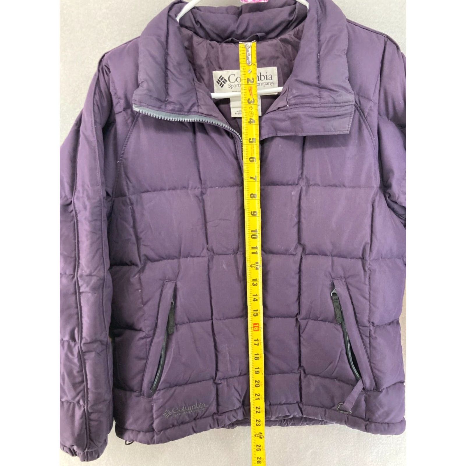 Vintage Columbia Jacket Small Purple Puffer Full Zip Down Coat Womens Size S / US 4 / IT 40 - 3 Thumbnail