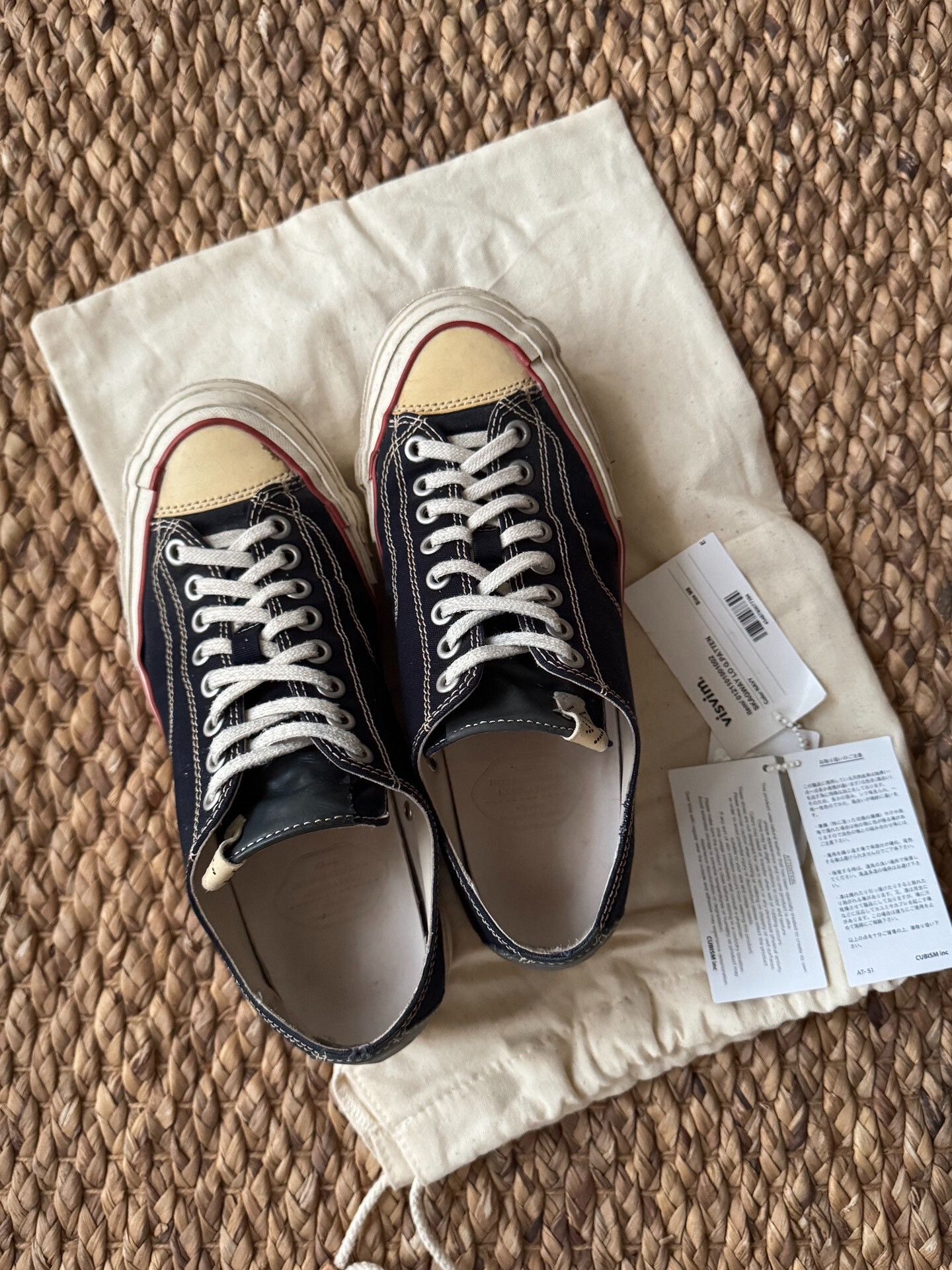 Visvim VISVIM Skagway Lo G.Patten Canvas Shoes Size US 8 / EU 41 - 1 Thumbnail