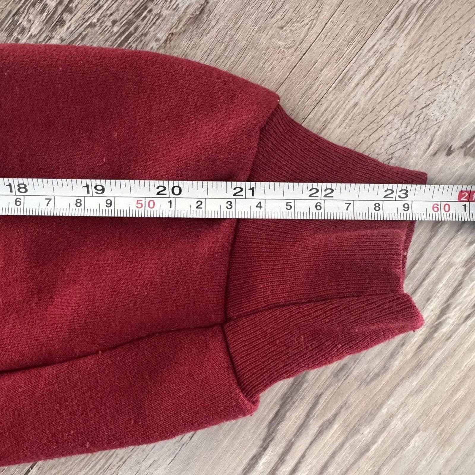 Hanes HANES • VINTAGE Hoodie "Red" (XL) Size US XL / EU 56 / 4 - 4 Thumbnail