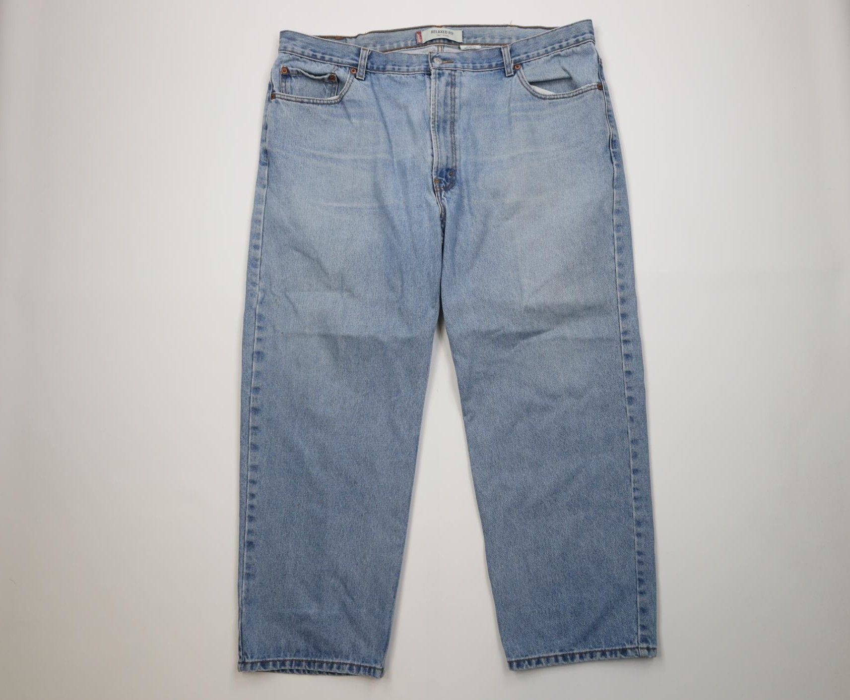 Levi's Vintage Y2K 2004 Levis 550 Relaxed Fit Denim Jeans Blue Size US 44 / EU 60 - 1 Thumbnail