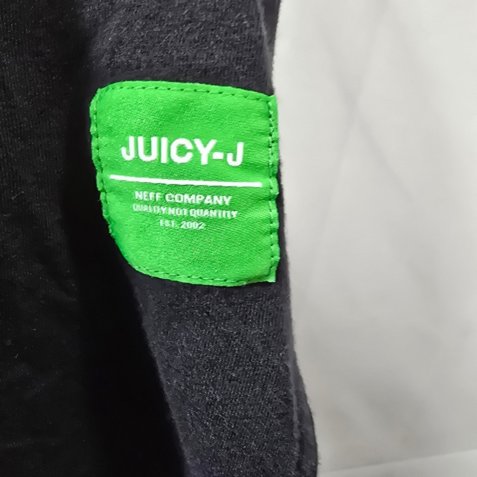 NEFF Neff x Juicy-J Hustle Extra Long Black T-shirt Size Large Size US L / EU 52-54 / 3 - 5 Thumbnail