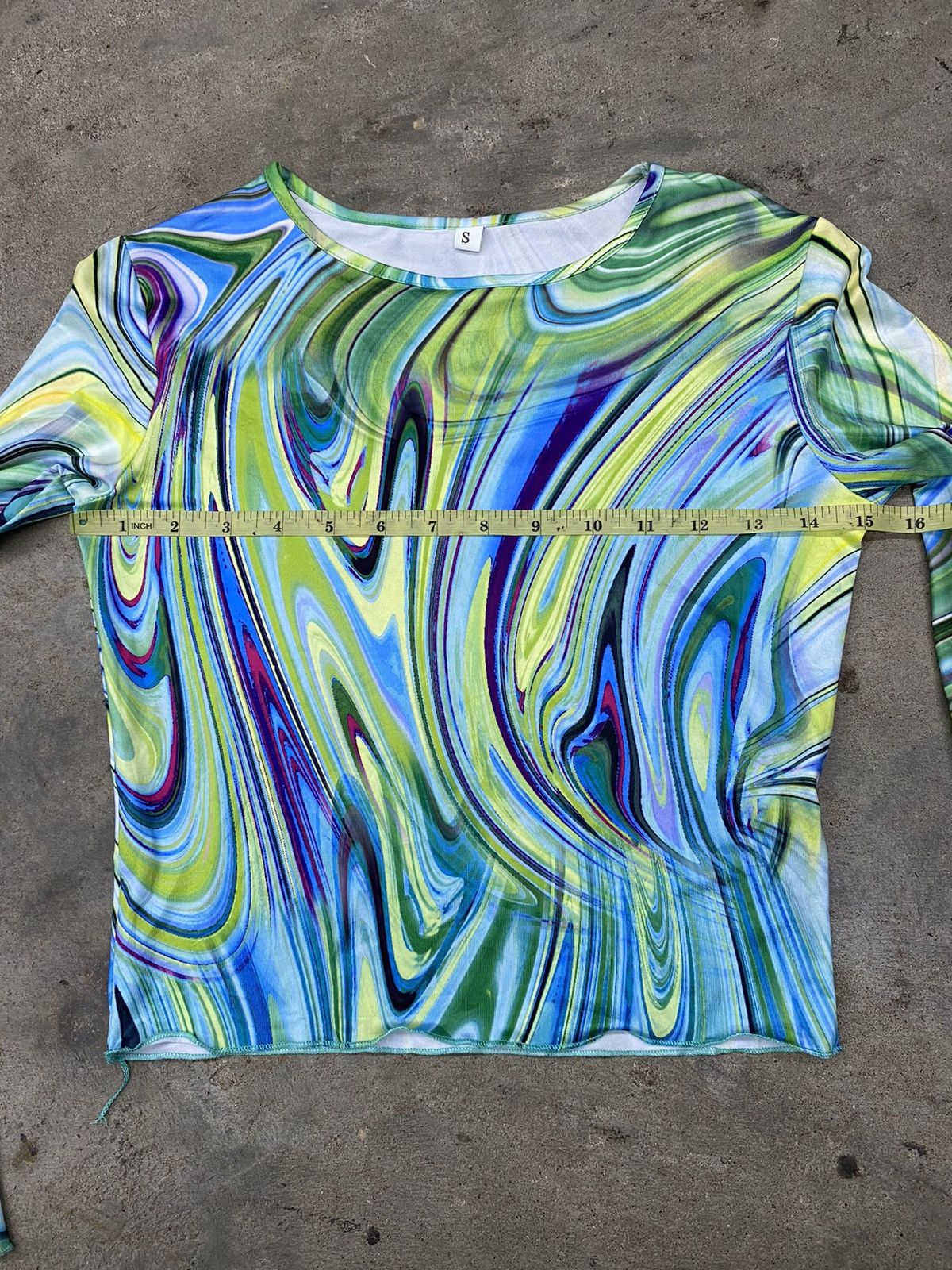 Hysteric Glamour × Japanese Brand JEAN PAUL GAULTIER STYLE meshtop abstract Size S / US 4 / IT 40 - 8 Thumbnail