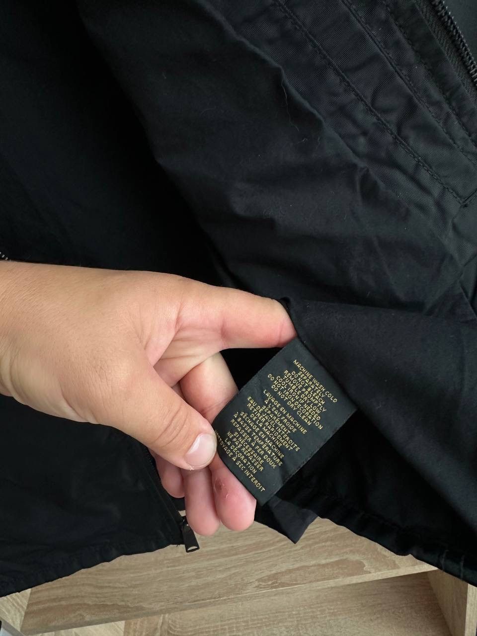 Polo Ralph Lauren × Vintage Vintage Ralph Lauren Denim Supply Black Motorcycle Jacket Size US M / EU 48-50 / 2 - 9 Thumbnail