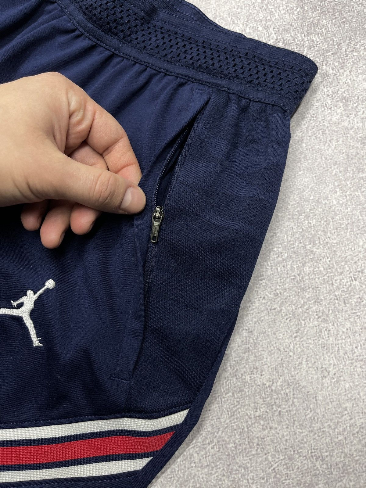 Jordan Brand Mens Nike Jordan PSG Football Sweatpants Navy Y2K Soccer Size US 30 / EU 46 - 6 Thumbnail
