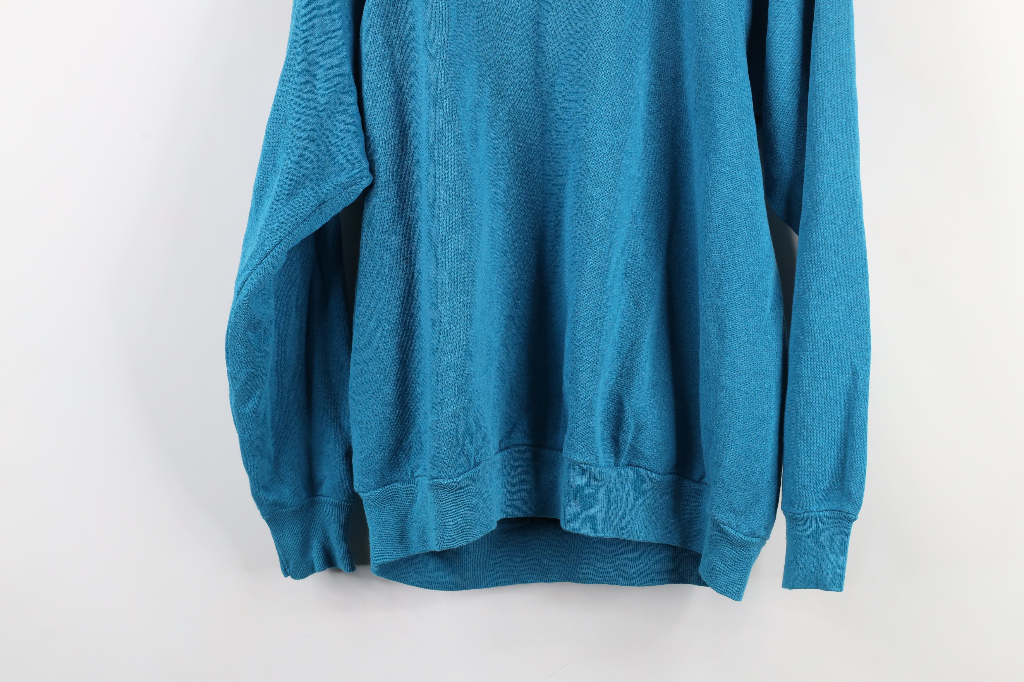 Vintage Vintage 90s Streetwear Hand Painted Winter Trees Sweatshirt Size L / US 10 / IT 46 - 9 Thumbnail