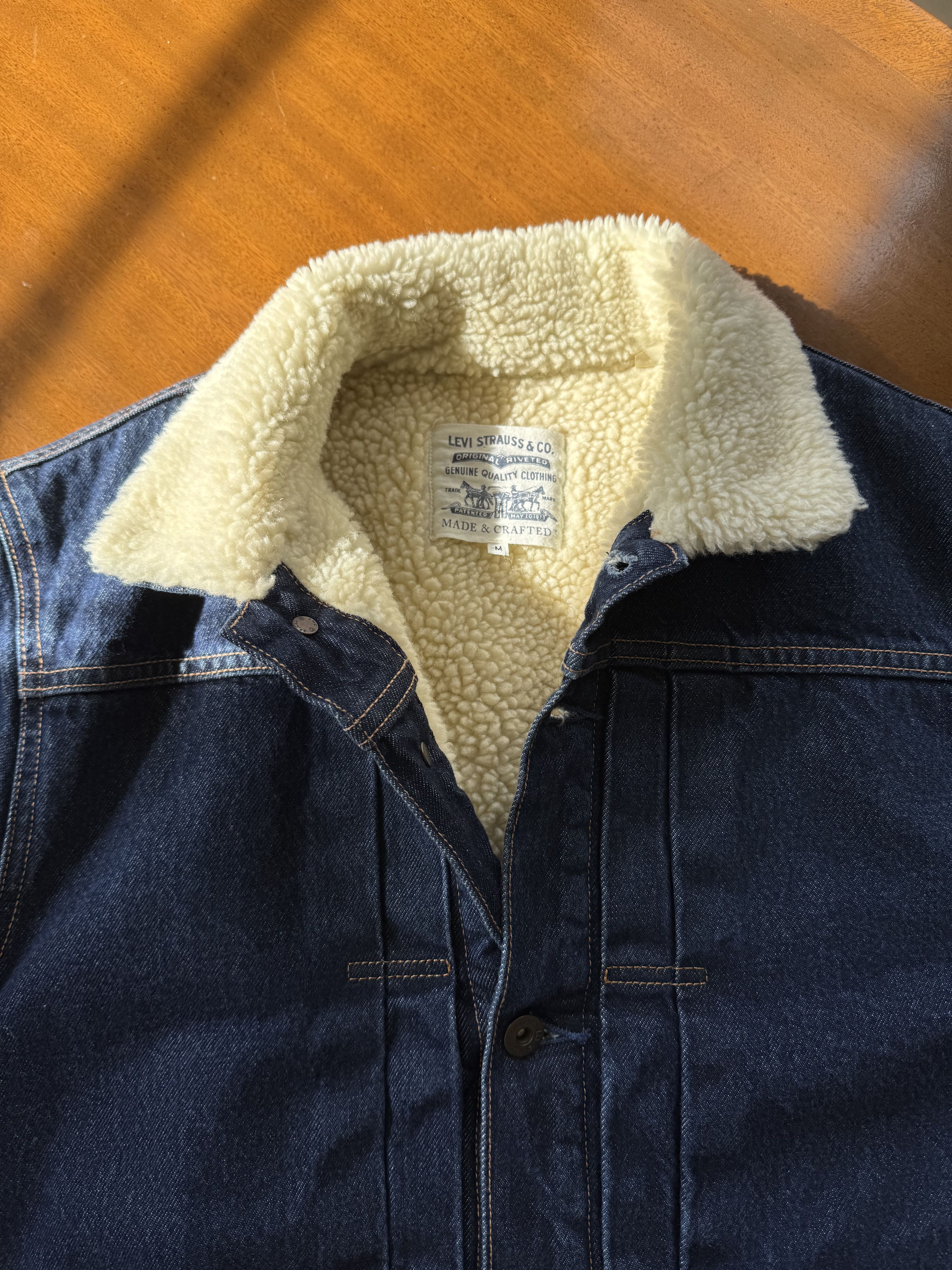 Levi's Made & Crafted LEVIS MADE & CRAFTED TYPE II SHERPA TRUCKER JACKET Size US M / EU 48-50 / 2 - 20 Thumbnail