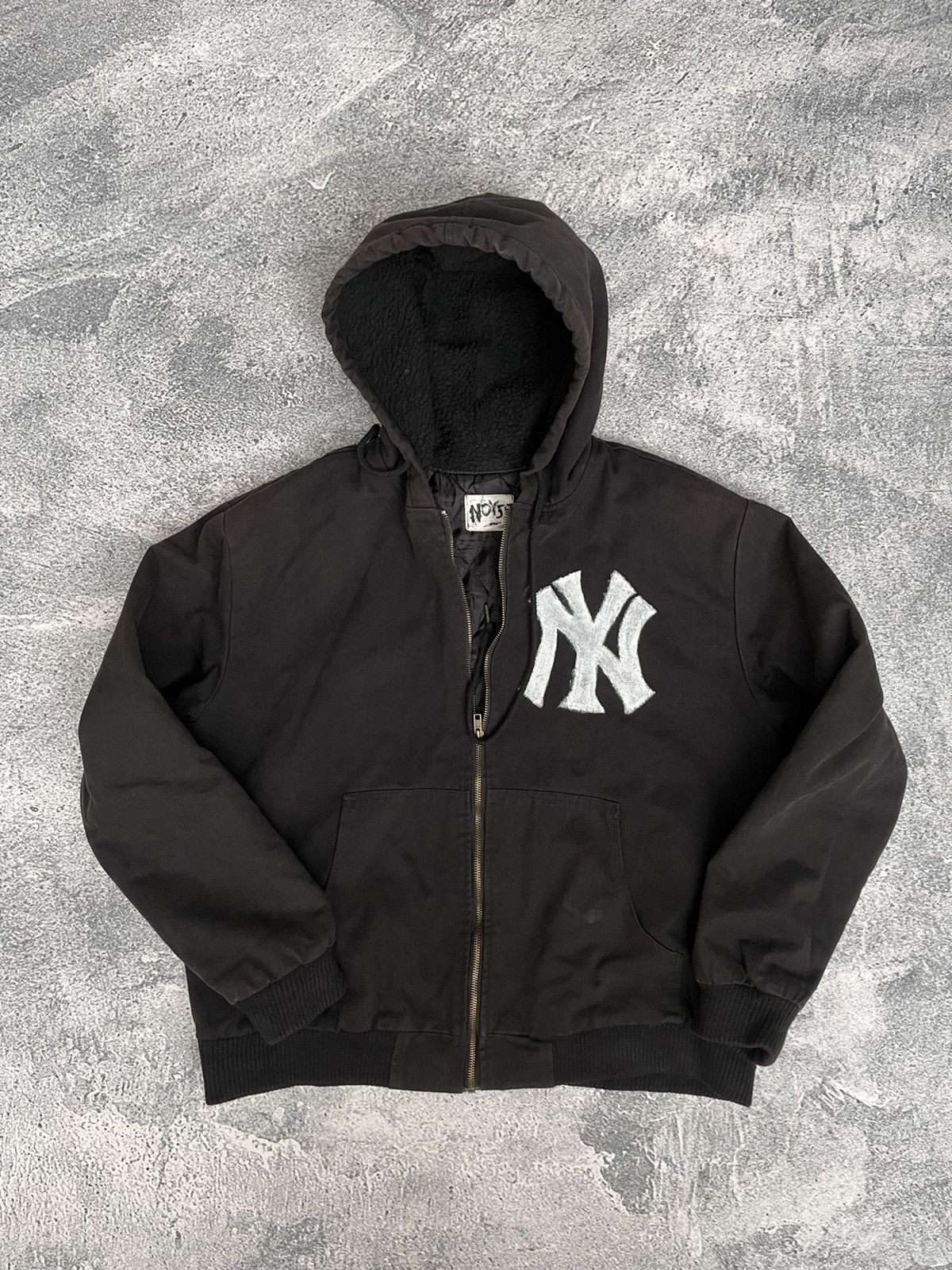Japanese Brand NY active jacket black faded Size US L / EU 52-54 / 3 - 6 Thumbnail