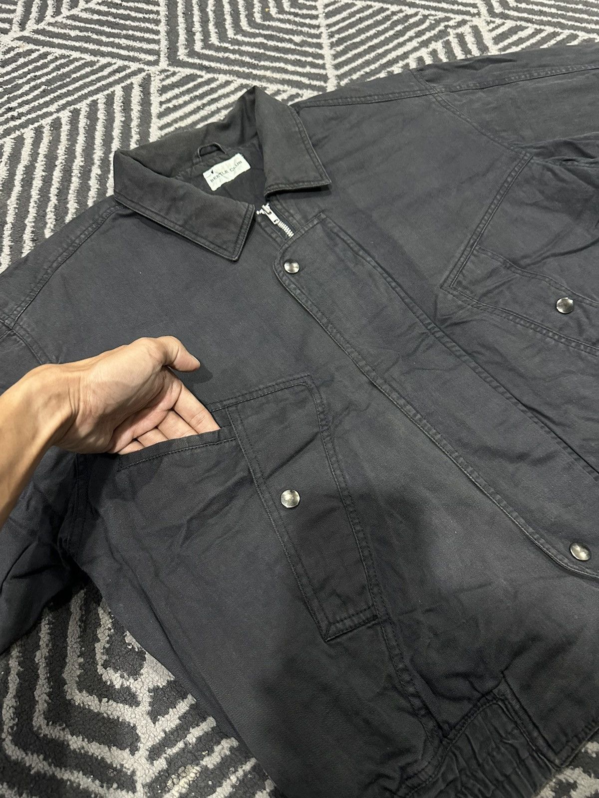 Japanese Brand × Vintage Vintage MACWAISER By BEETLE CLUB Spellout Zip Up Jacket Size US M / EU 48-50 / 2 - 6 Thumbnail