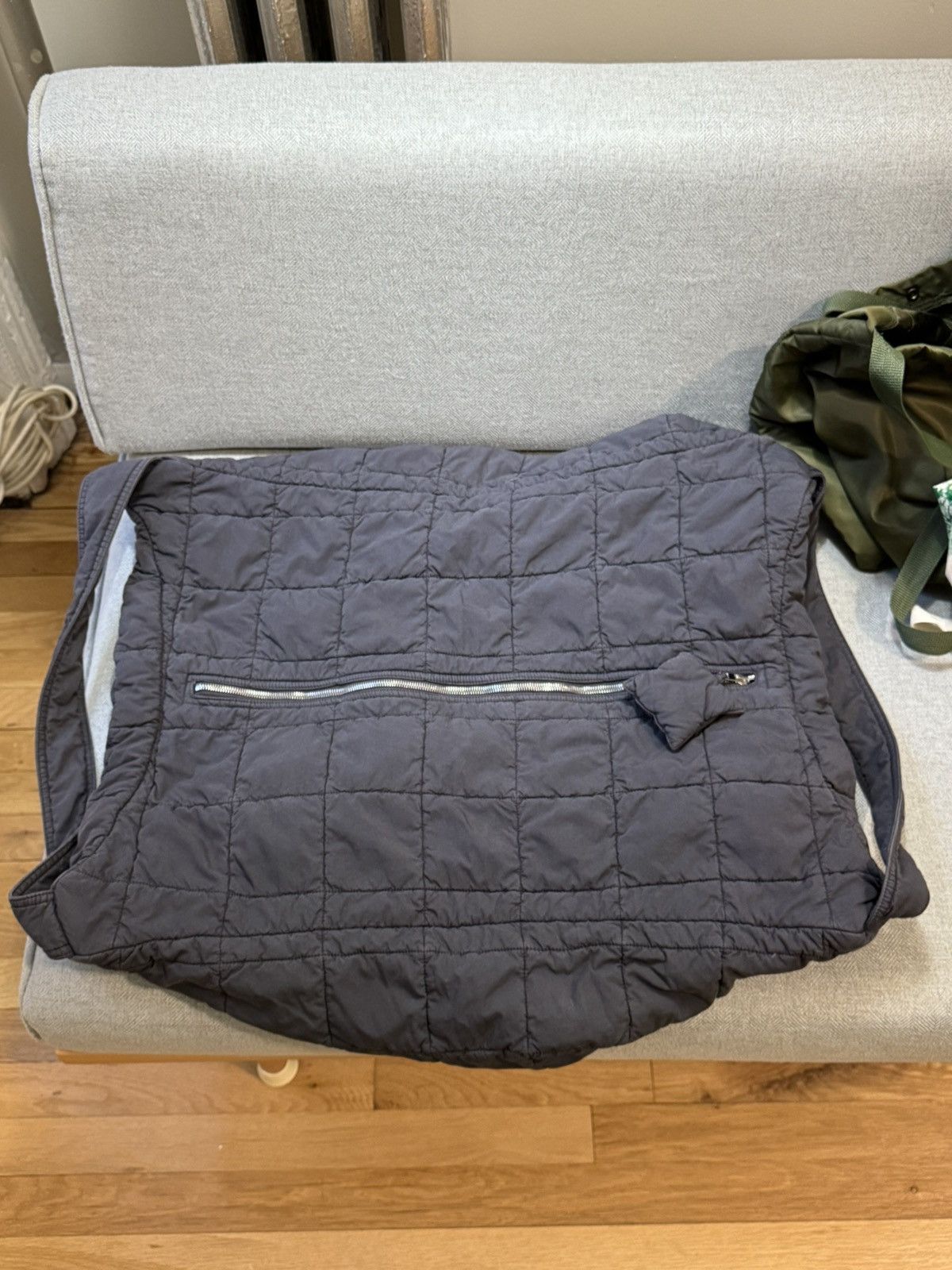 Lemaire Lemaire Zinc Quilted Tote Bag Size ONE SIZE - 3 Thumbnail