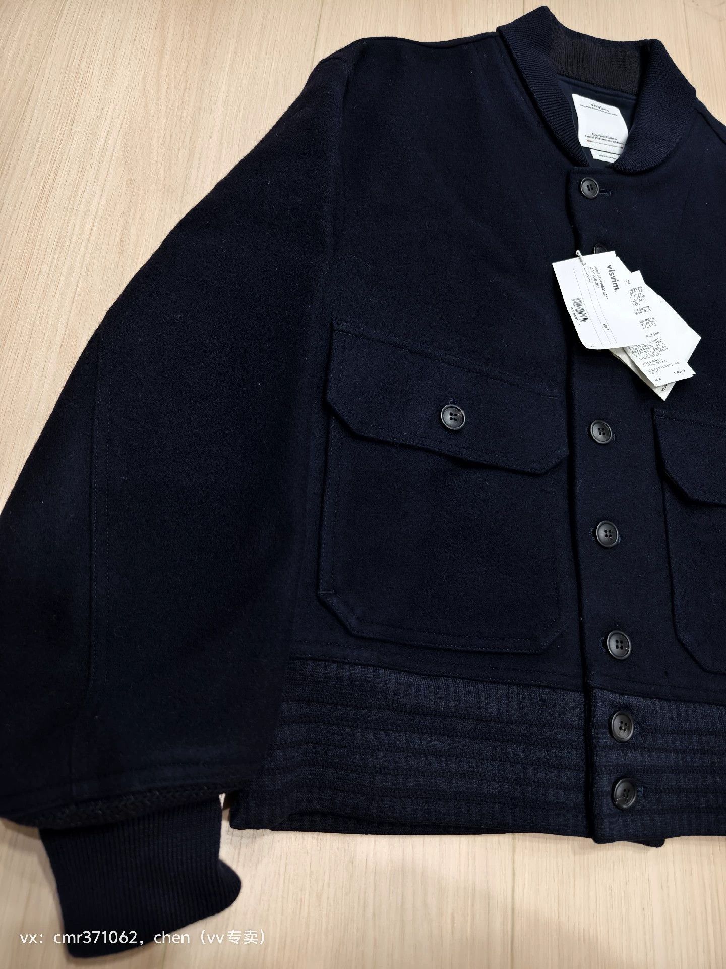 Visvim VISVIM DAYTON JKT Navy Wool Linen Jacket 2 Small Size US M / EU 48-50 / 2 - 2 Thumbnail