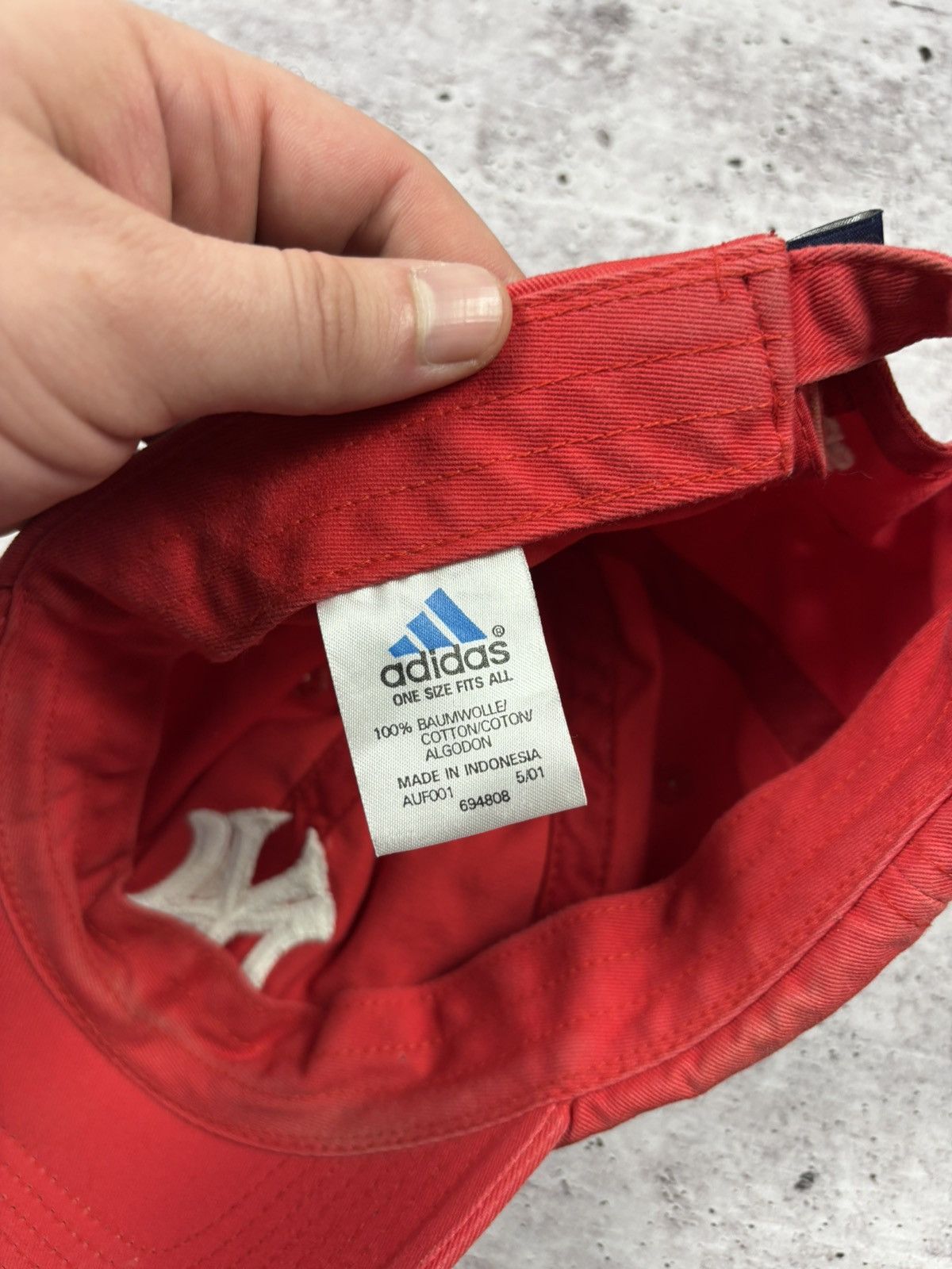 Vintage Adidas x New York Yankees vintage One Size Size ONE SIZE - 4 Thumbnail