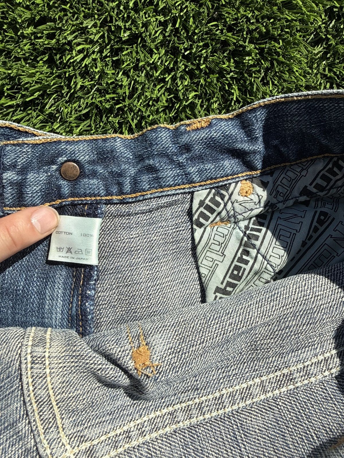 Number (N)ine Number (N)ine Pain Denim Size US 32 / EU 48 - 7 Thumbnail