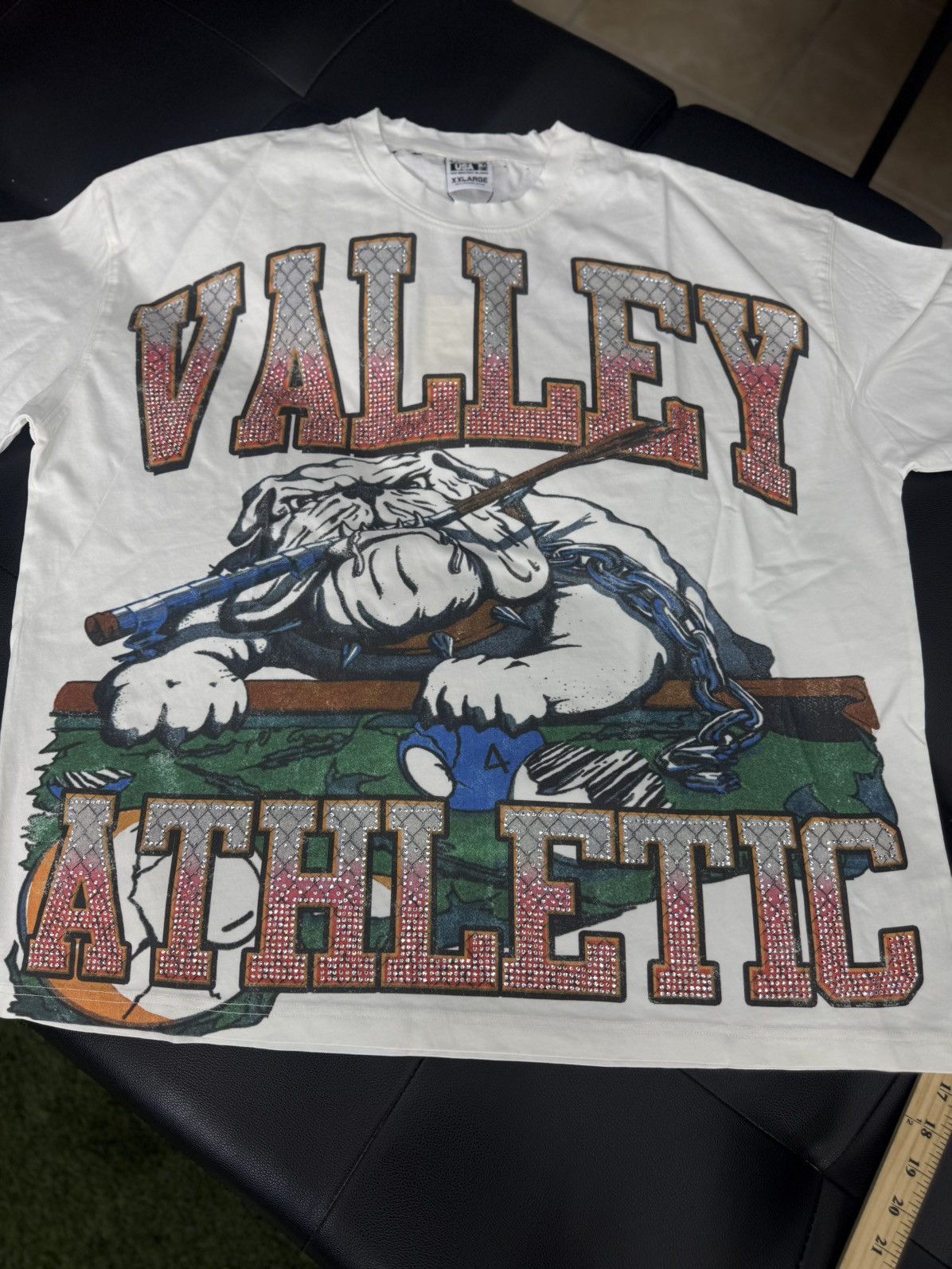 Vale Valley Stone BullDog Tee Shirt Shiny Size XXL (NEW) Size US XXL / EU 58 / 5 - 1 Thumbnail