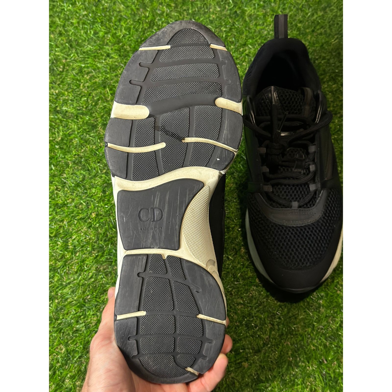 Dior Size 12 - Dior B22 Black/White Sneakers Size US 12 / EU 45 - 6 Thumbnail
