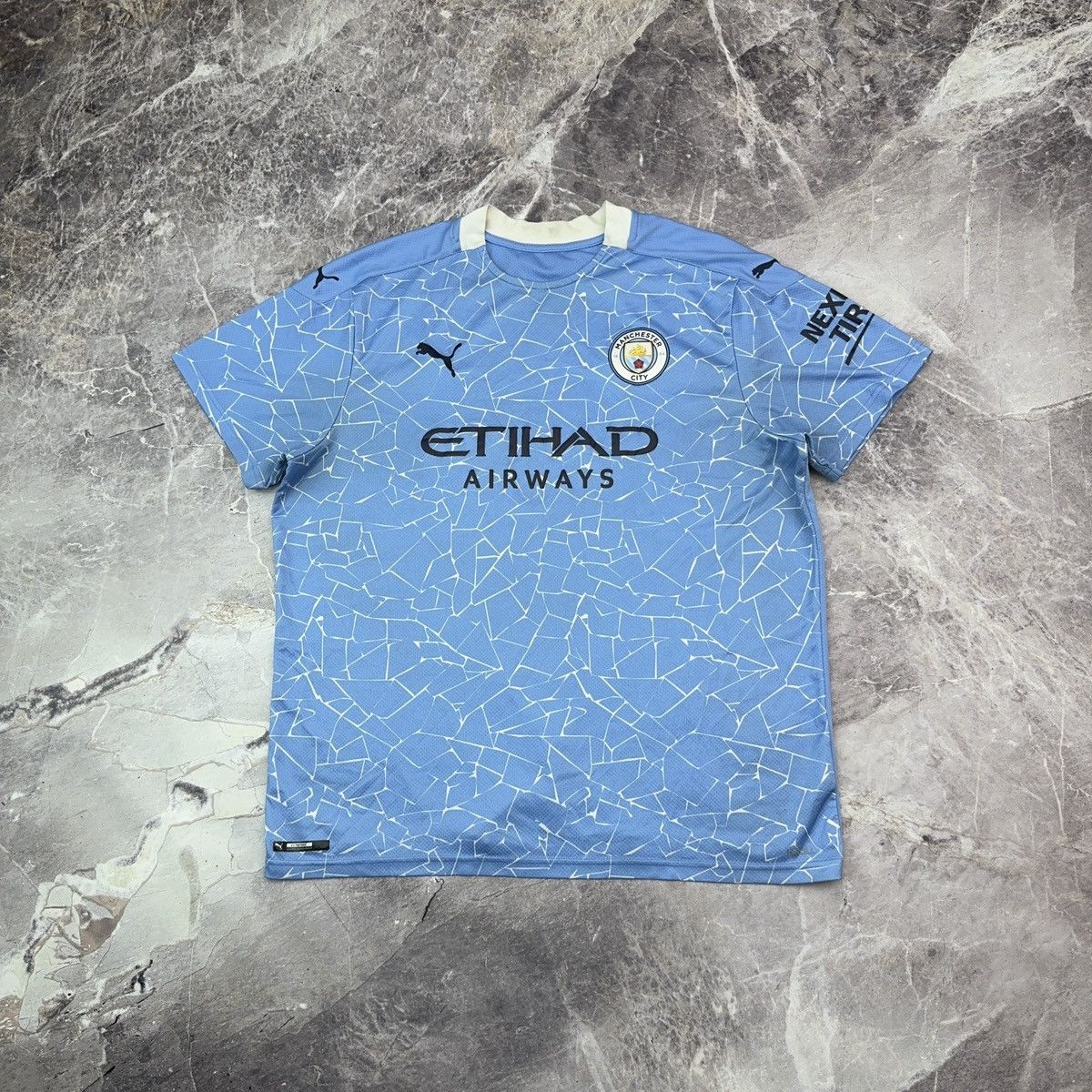 Puma Puma Manchester City Jersey 2020-21 Home Kit Football Shirt Size US XL / EU 56 / 4 - 3 Thumbnail