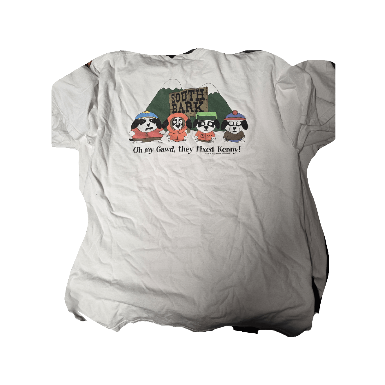 Other 1998 big dogs south park parody shirt Size US XL / EU 56 / 4 - 2 Thumbnail
