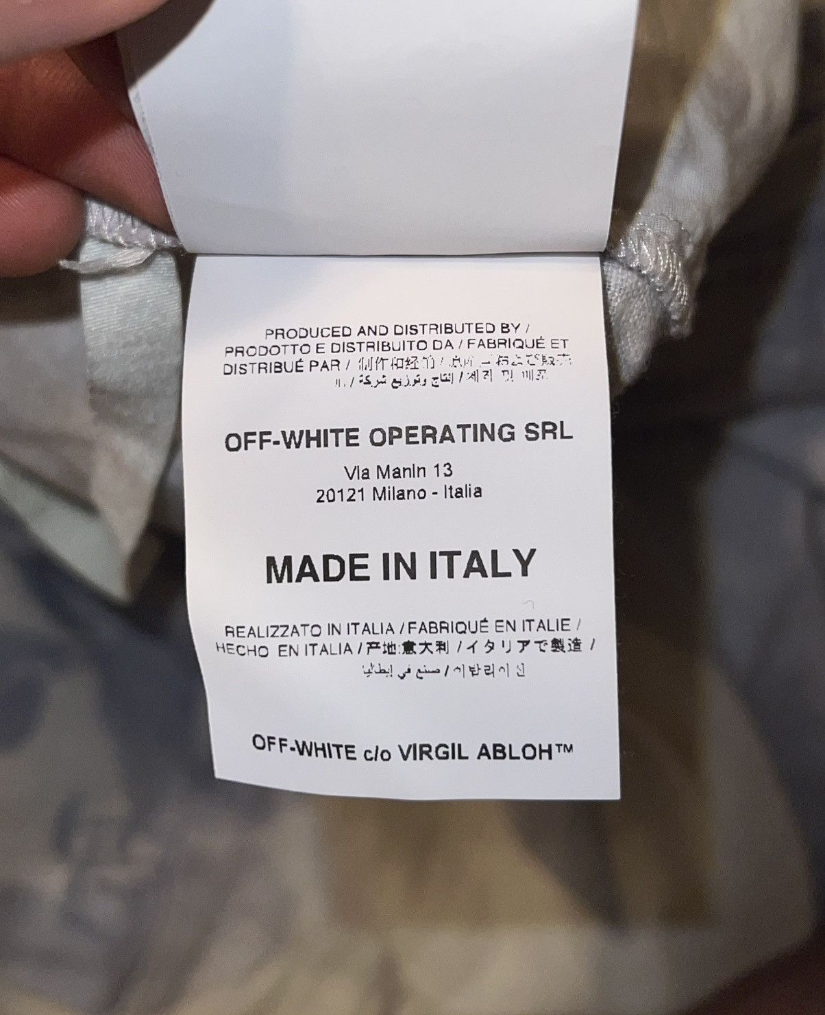 Off-White Off-White “Main Label” Pattern shorts Size US 34 / EU 50 - 7 Thumbnail