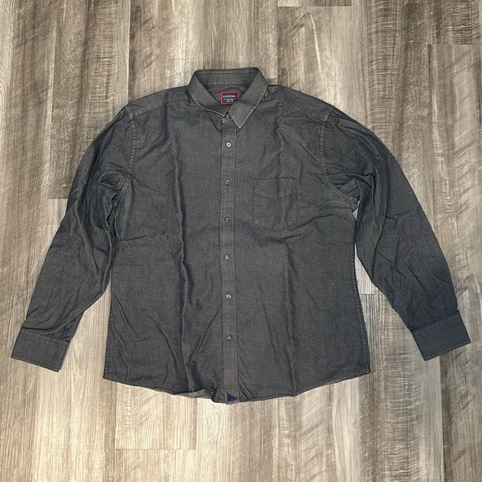 UNTUCKit UNTUCKit Long Sleeve Button Down - 2XL Size US XXL / EU 58 / 5 - 2 Thumbnail