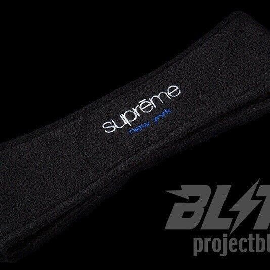Supreme FW18 Supreme Polartec Headband Black 2018 Size ONE SIZE - 1 Thumbnail