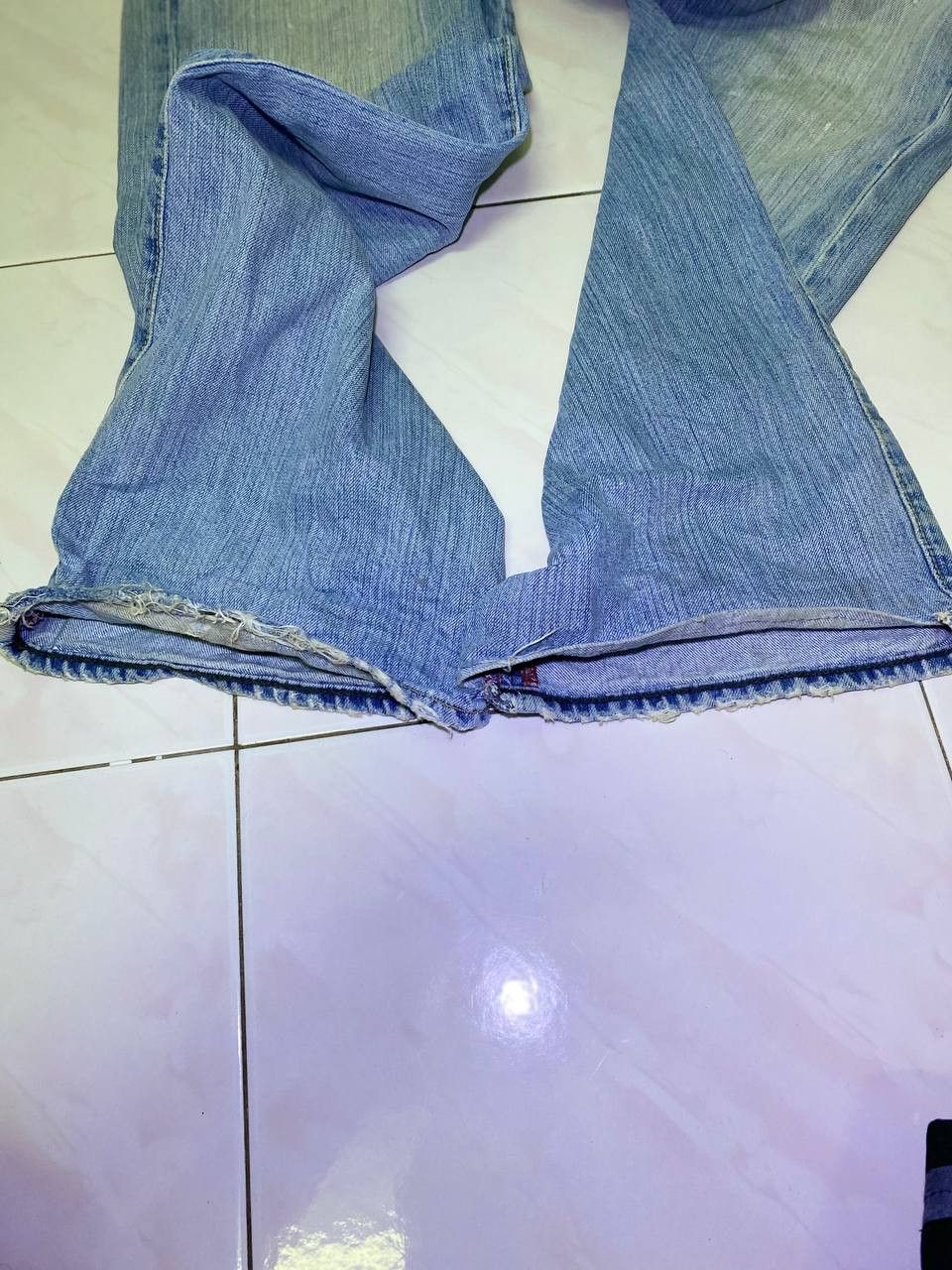 Polo Ralph Lauren polo jeans ralph lauren light wash denim nice design Size US 36 / EU 52 - 12 Thumbnail