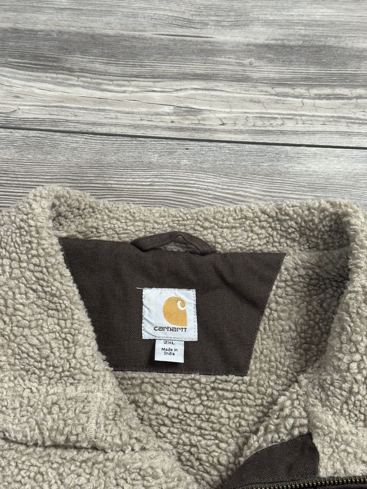 Carhartt × Vintage Carhartt Sherpa Lined Vest Size US XXL / EU 58 / 5 - 3 Thumbnail