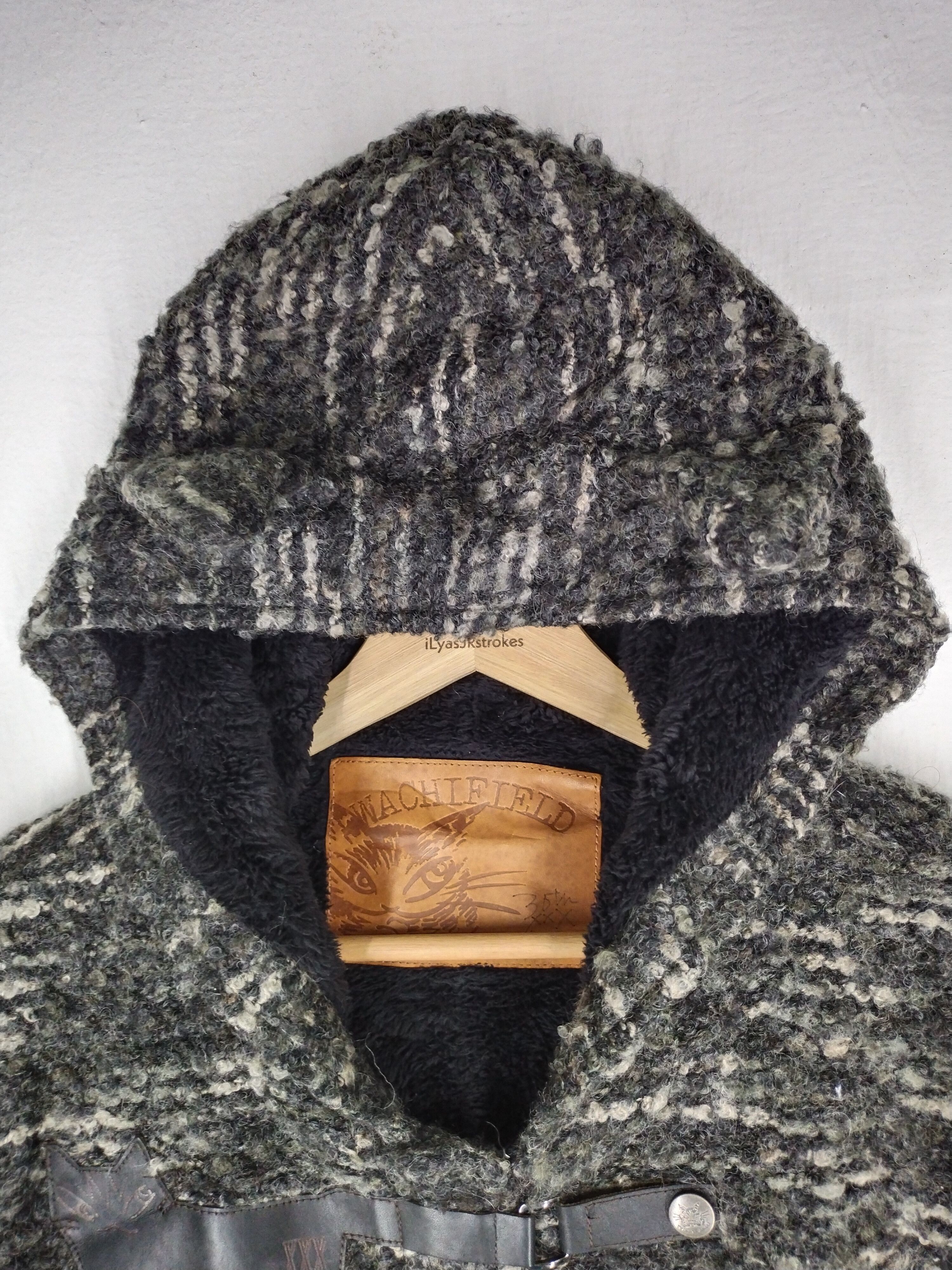 Japanese Brand × Ne-Net Vtg Wachifield Wool Coat Jacket Size M / US 6-8 / IT 42-44 - 7 Thumbnail
