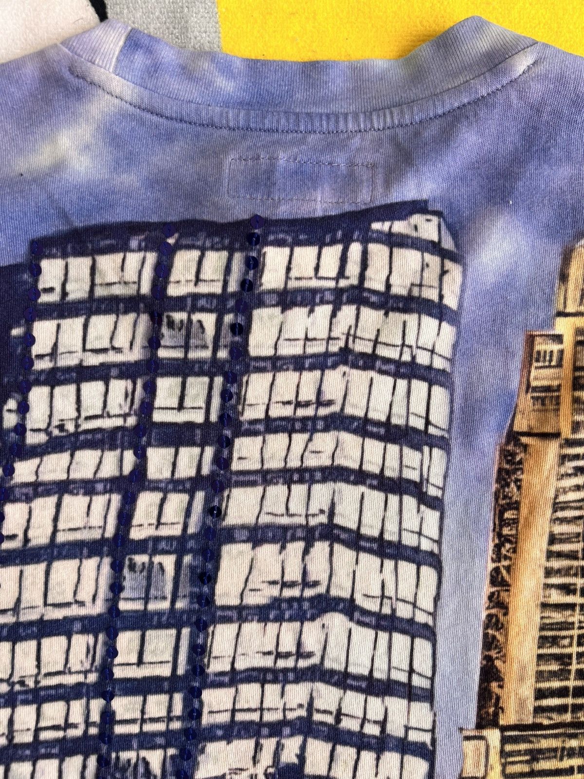 Supreme Supreme Skyline Paillettes Long Sleeve Top Day Multi t-shirt Size US M / EU 48-50 / 2 - 12 Thumbnail