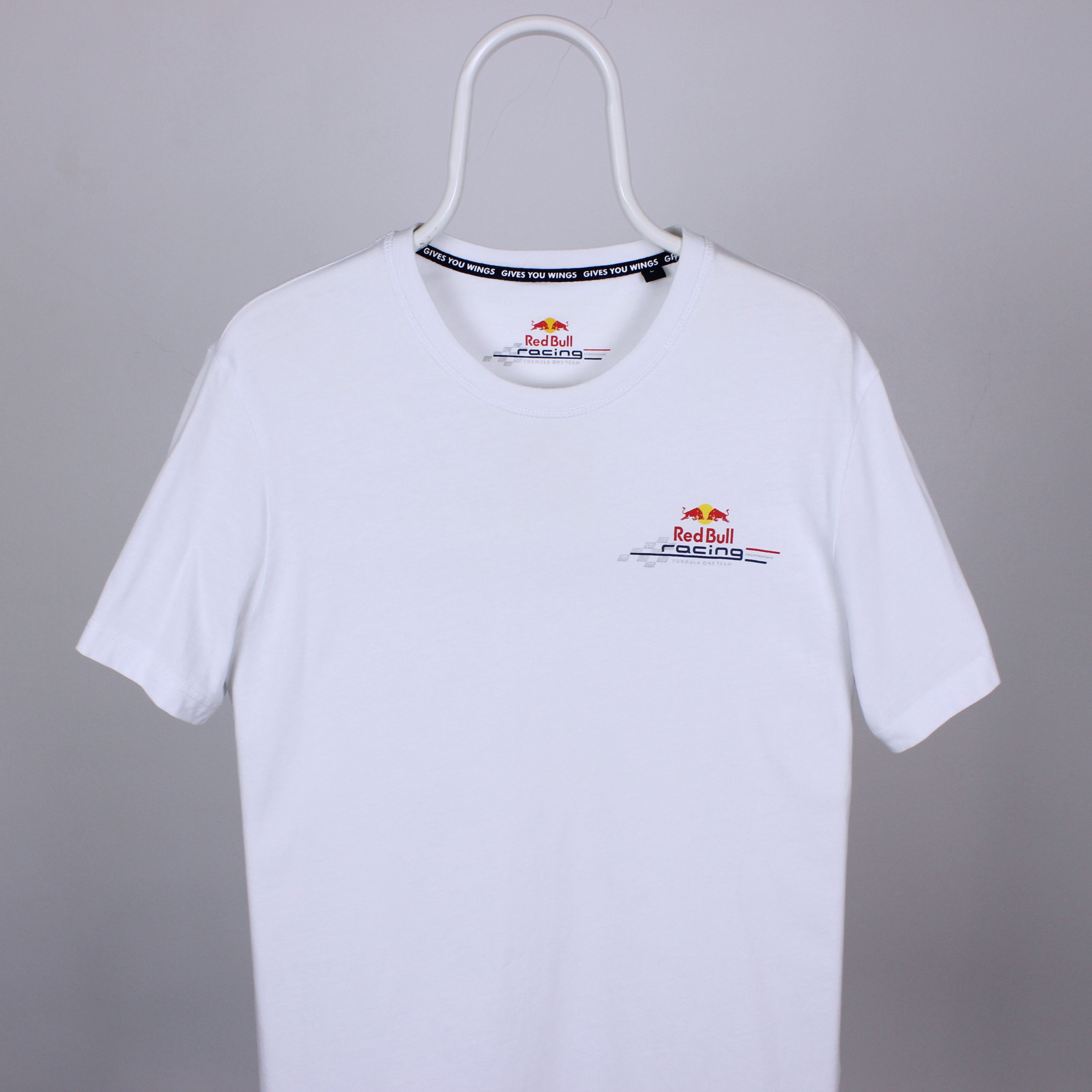 Red Bull Red Bull t shirt men big logo race racing Tee white L Size US L / EU 52-54 / 3 - 2 Thumbnail