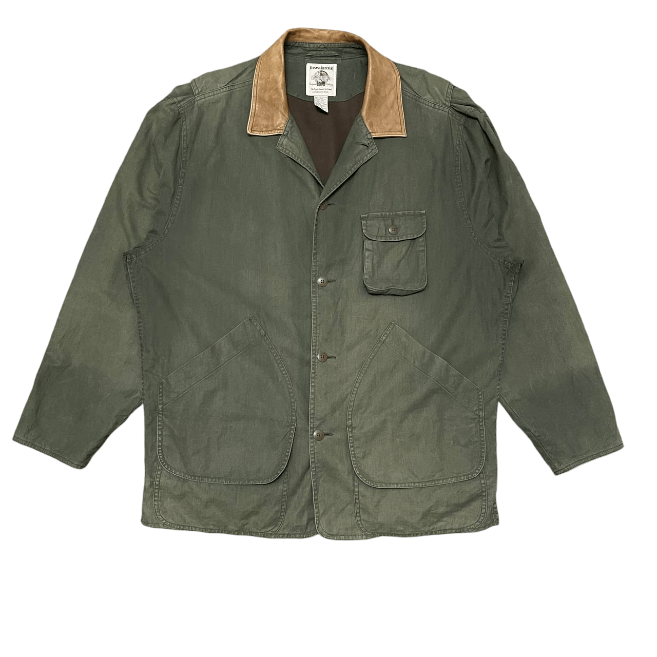 Banana Republic Vintage Banan Republic Hunting Chore Jacket Sunfaded Size US M / EU 48-50 / 2 - 1 Thumbnail