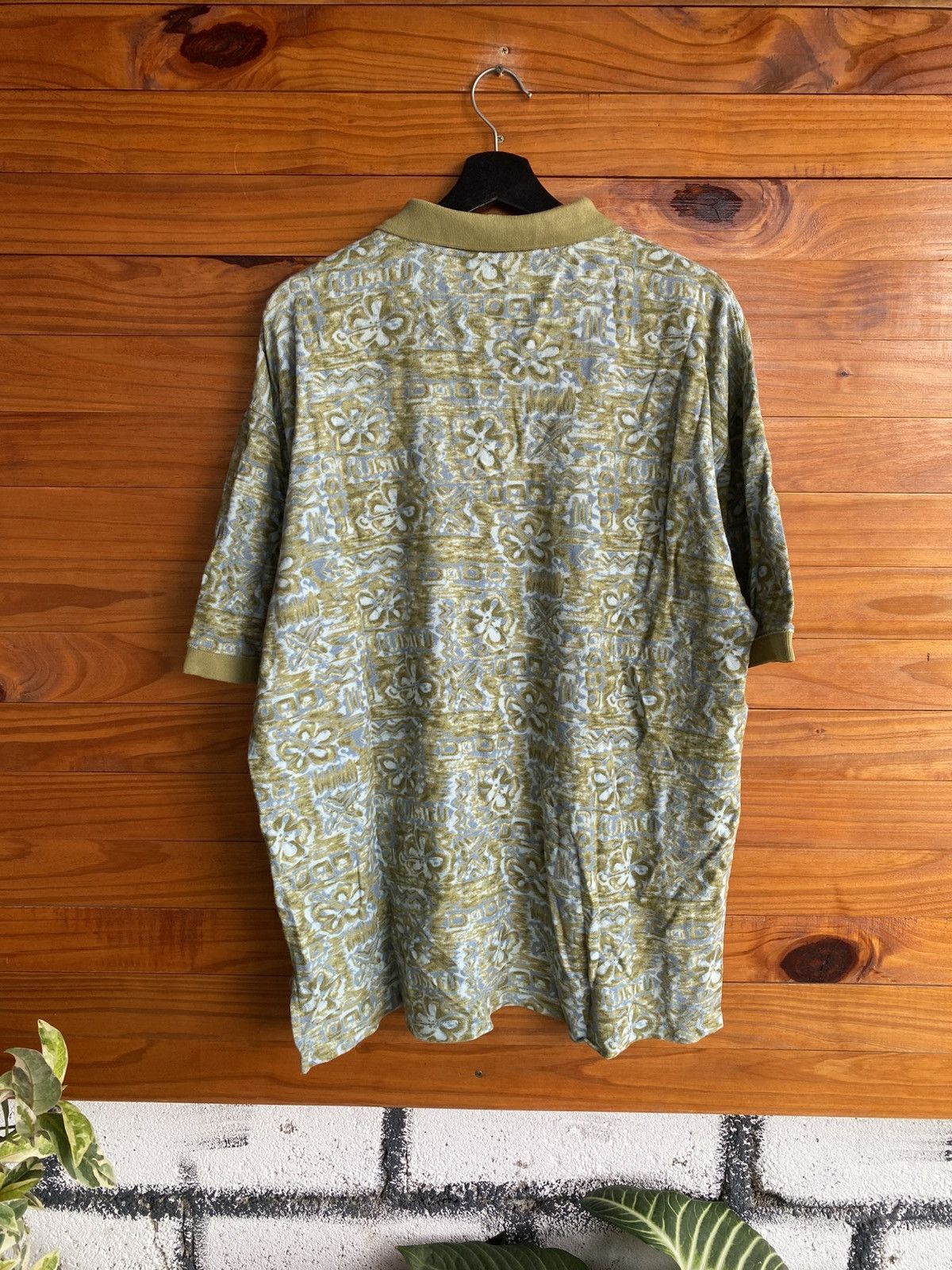 Orvis Vintage Orvis Pattern Polo Shirt Made in Macau Size US L / EU 52-54 / 3 - 13 Thumbnail