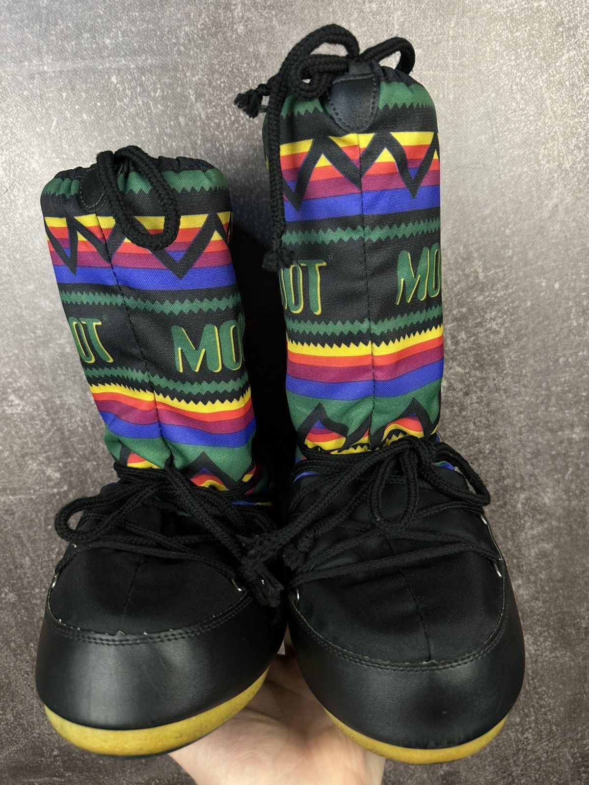 Moon Boot Rare Moon Boot Vintage Tecnica Mexico Aztec Size 35-37 Size US 5 / EU 37 - 4 Thumbnail