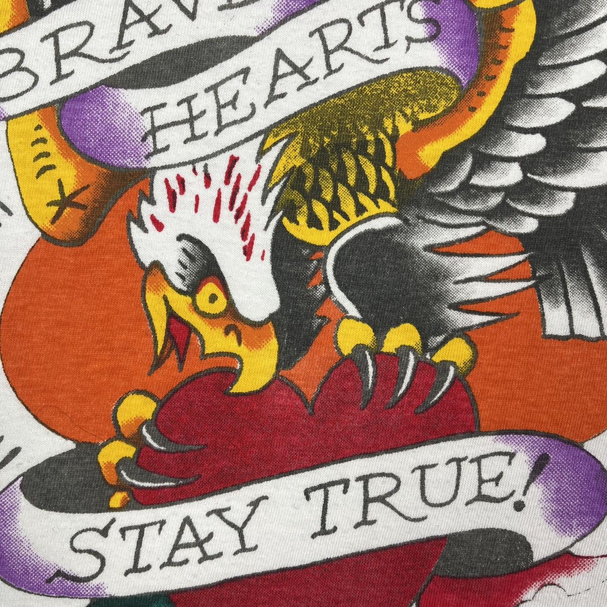 Ed Hardy Vintage Ed Hardy y2k Eagle big logo T Shirt 90’s Size US L / EU 52-54 / 3 - 4 Thumbnail