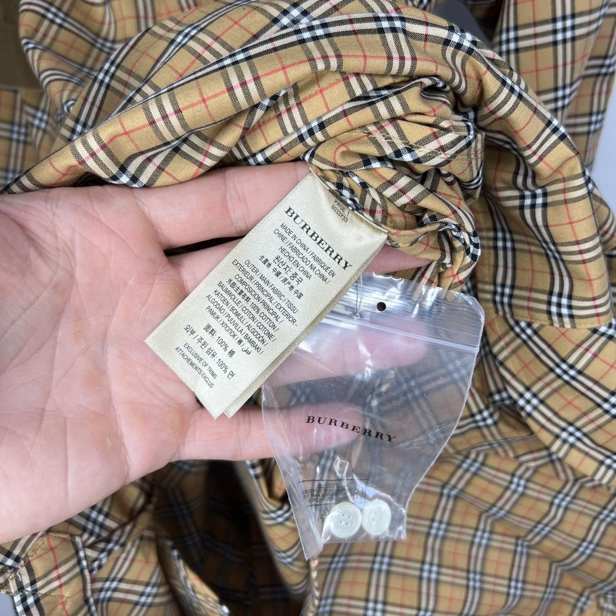 Burberry BURBERRY Nova Check Shirt Dress BRAND NEW Size S / US 4 / IT 40 - 10 Thumbnail