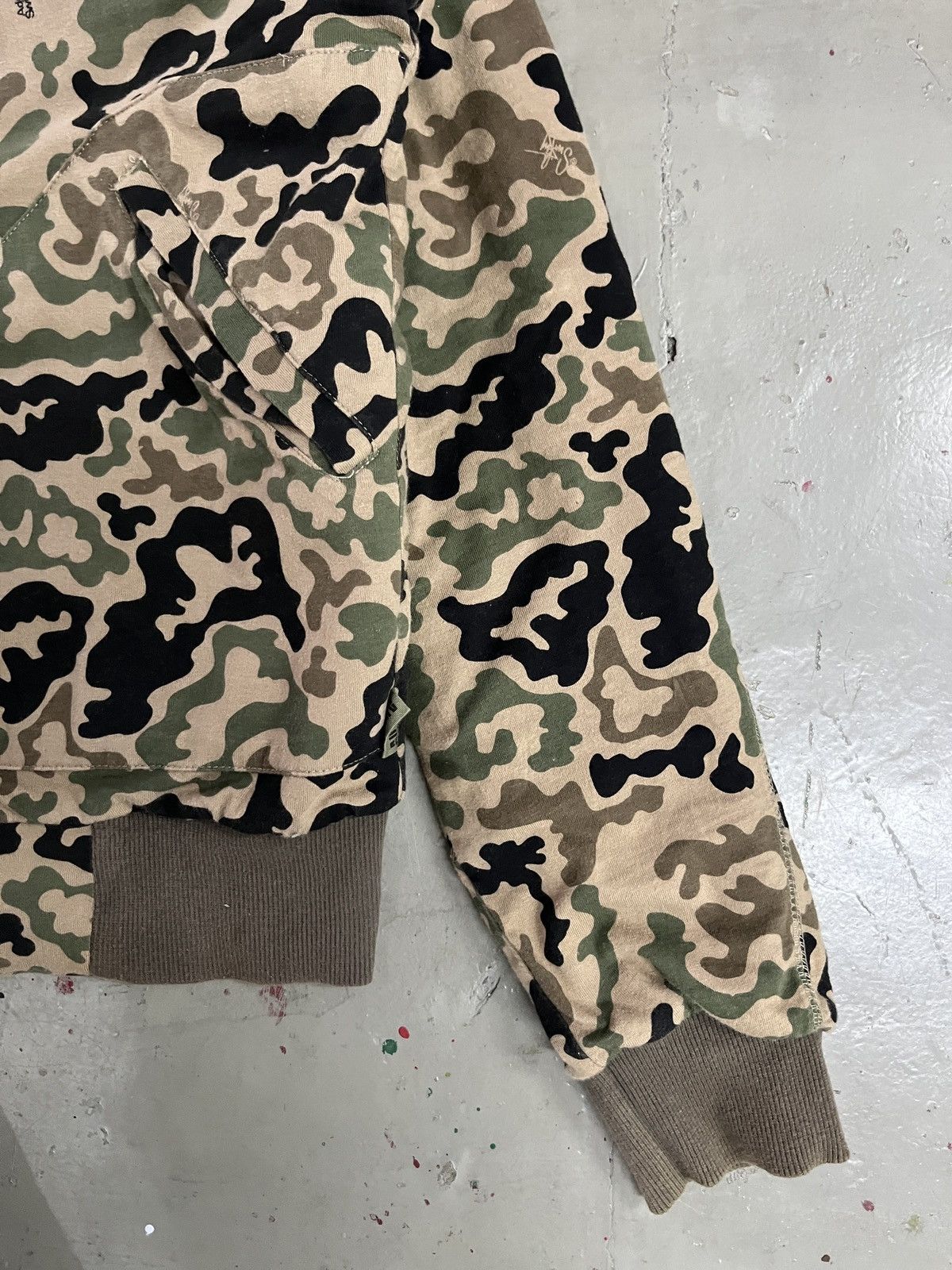 GOA Y2K REVERSIBLE BONO HOODIE CAMO ADDICT GOA LGB KMRII STYLE Size US S / EU 44-46 / 1 - 18 Thumbnail