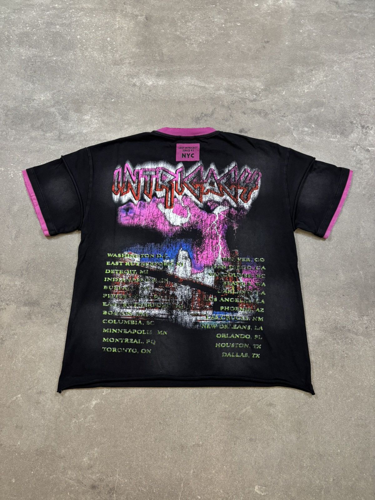 LOST INTRICACY Lost Intricacy Dark Torch T-Shirt, Black Size US L / EU 52-54 / 3 - 2 Thumbnail
