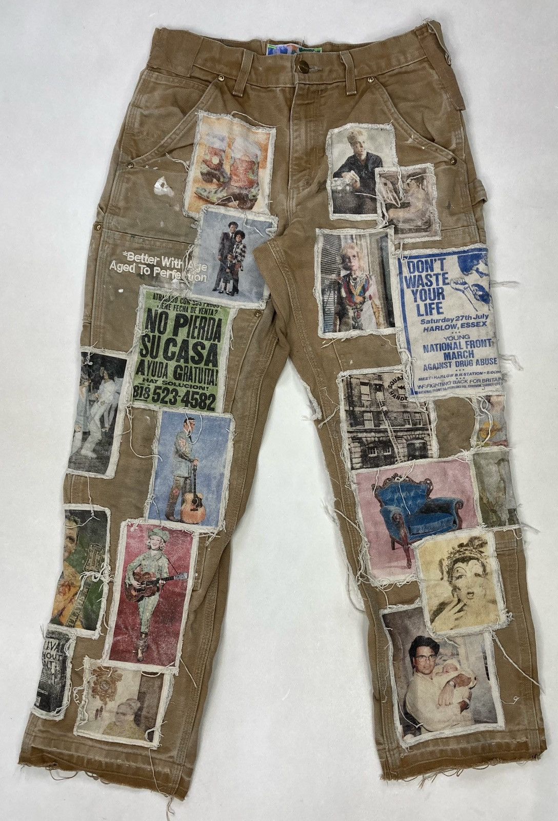 Better with age Menage carhartt double knee Men Size 28