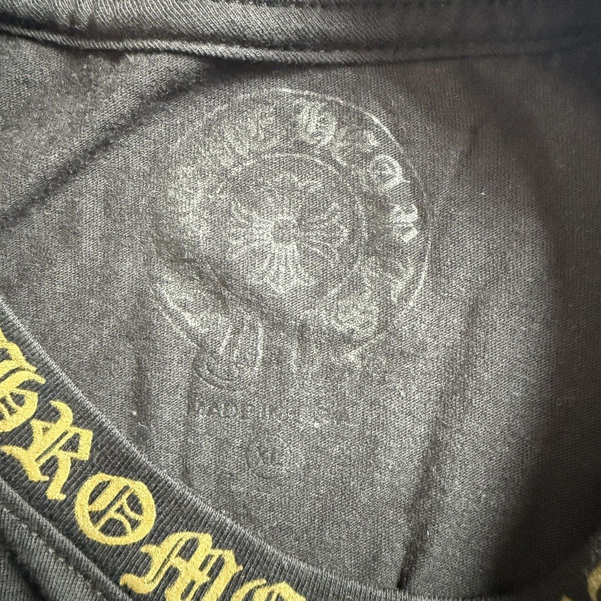 Chrome Hearts Chrome Hearts Gold Script T shirt XL Size US XL / EU 56 / 4 - 4 Thumbnail