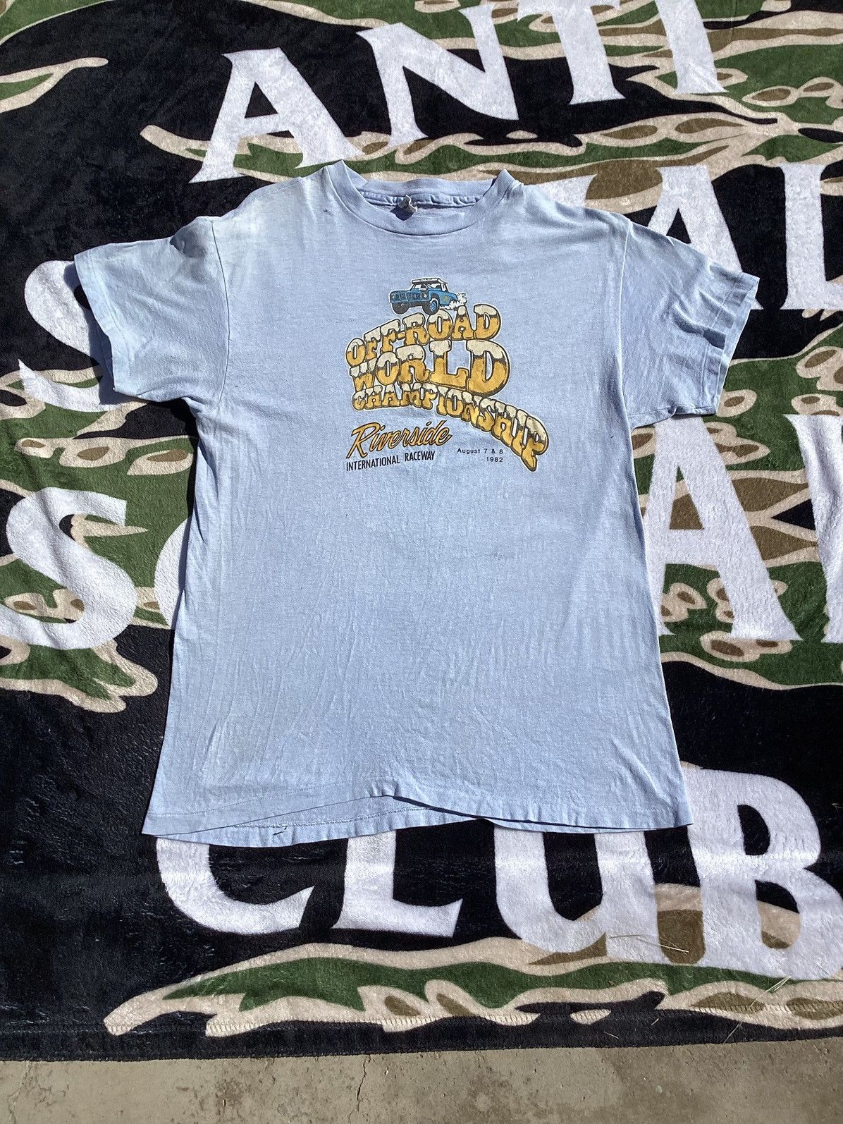 Other Vintage 1982 offroad world championship Riverside USA MADE T Size US L / EU 52-54 / 3 - 1 Thumbnail
